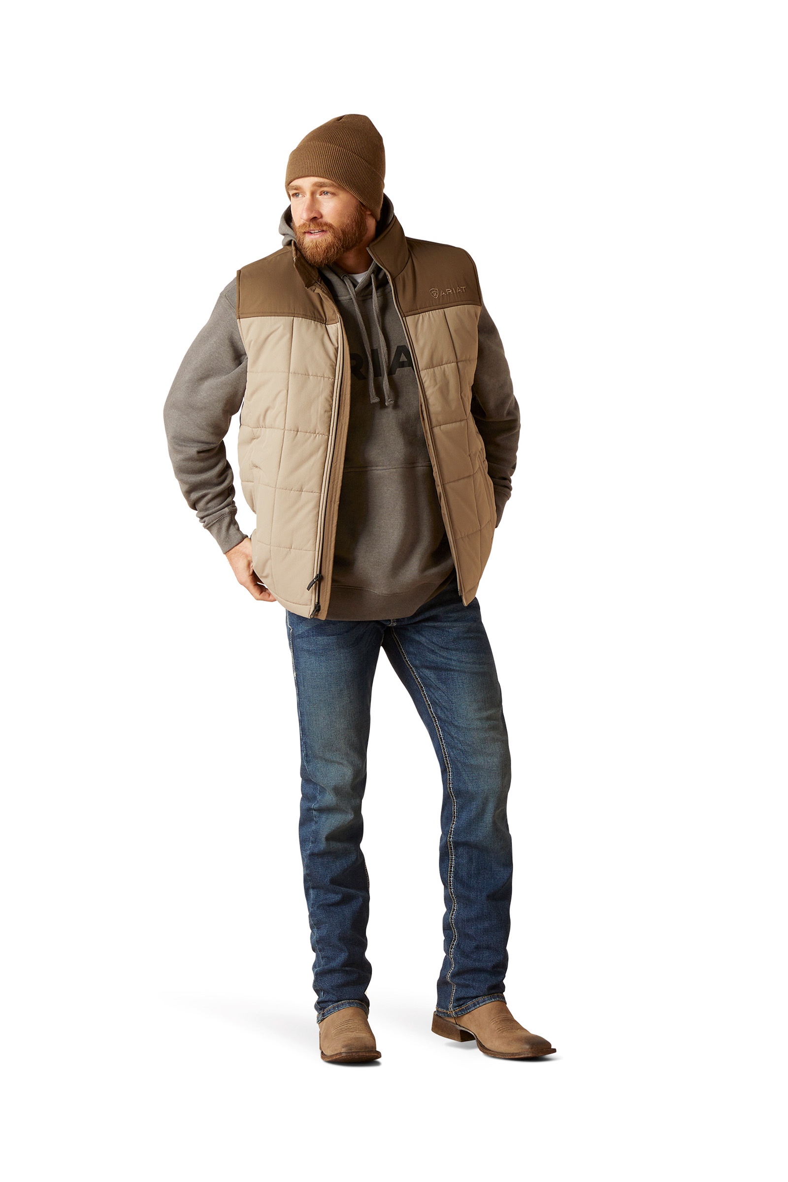 Gilet isolé Ariat Crius pour hommes