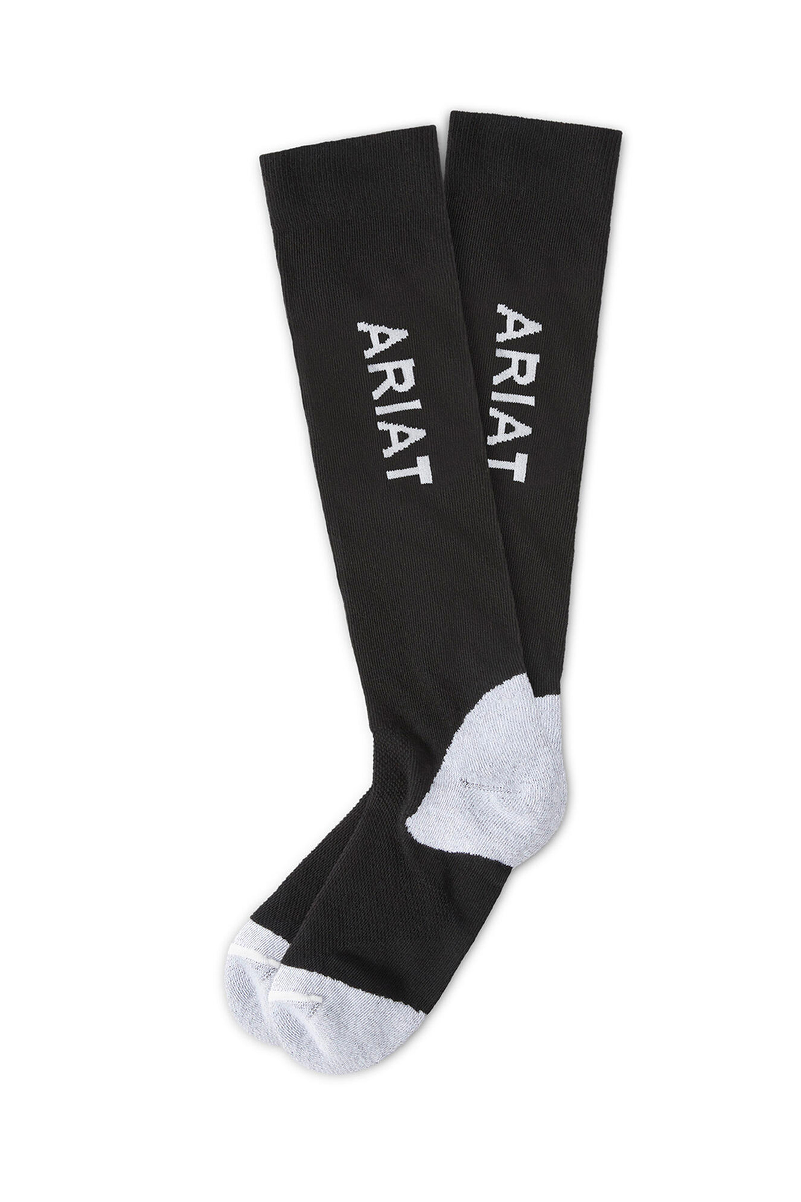 Black/White Ariat Chaussettes de performance AriatTEK  