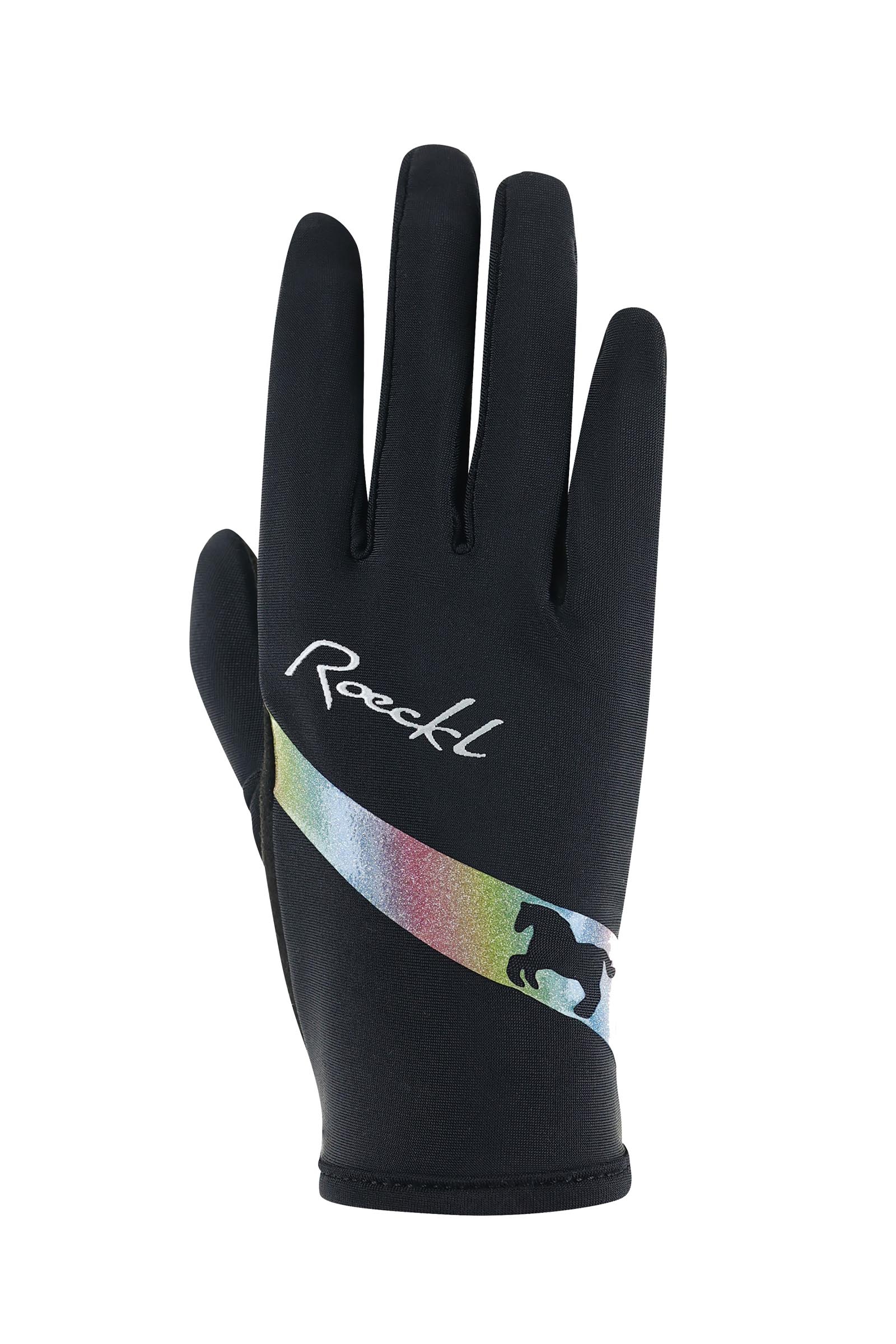Black Roeckl Kapriole Gants d'équitation pour enfants