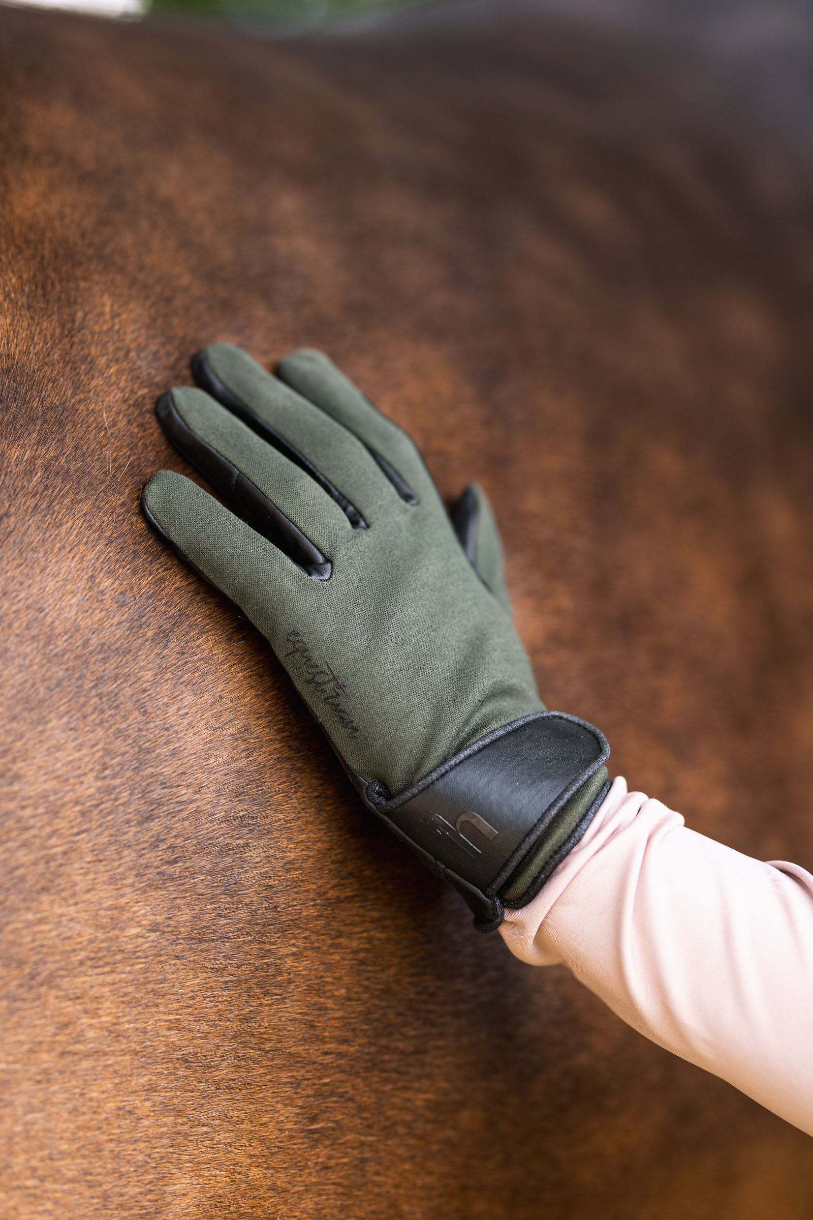 Gants d'&eacute;quitation toutes saisons Horze Jeune Cavalier PERLA