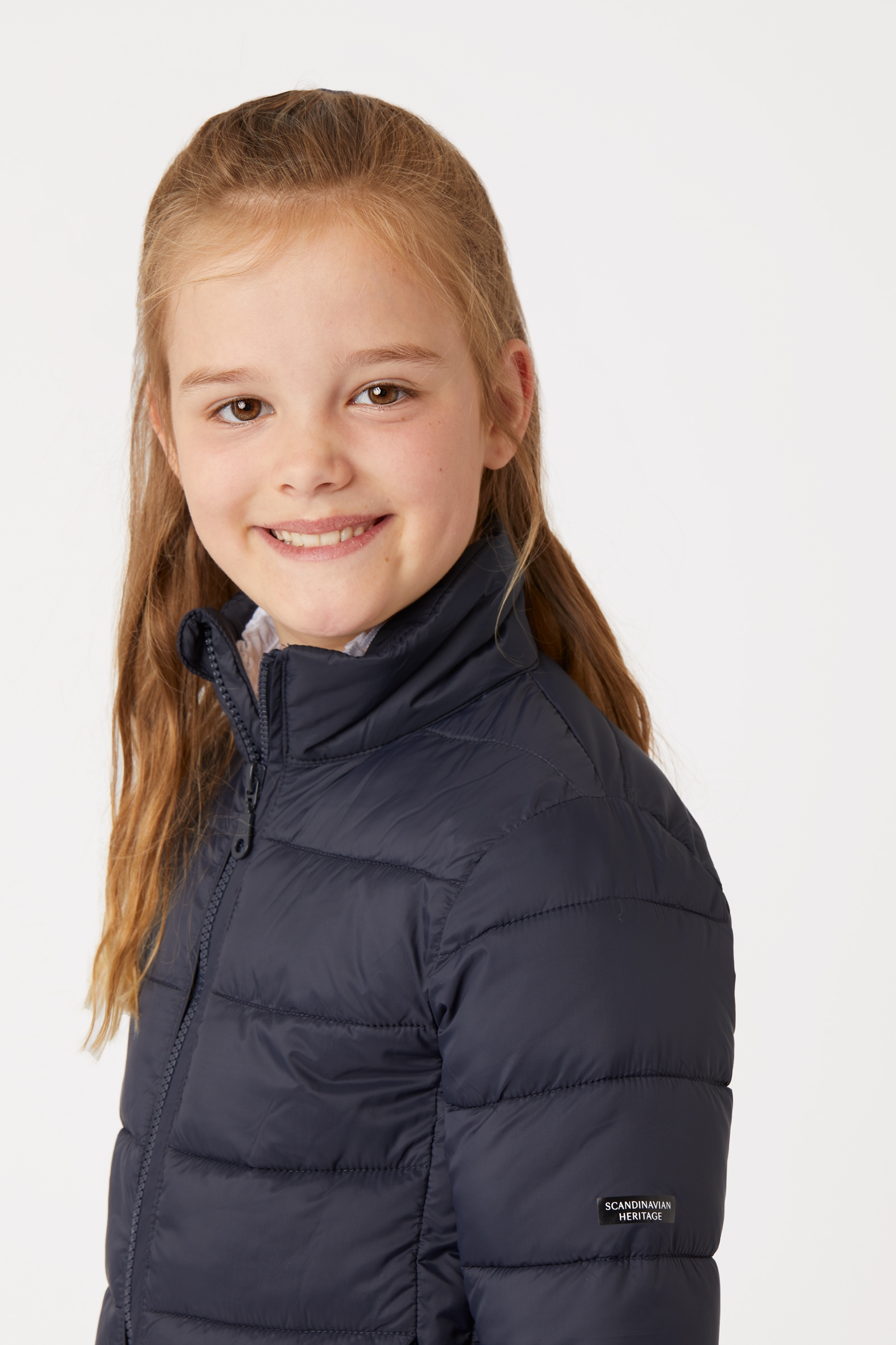Blouson de club Horze Alicia légèrement matelassé, enfant