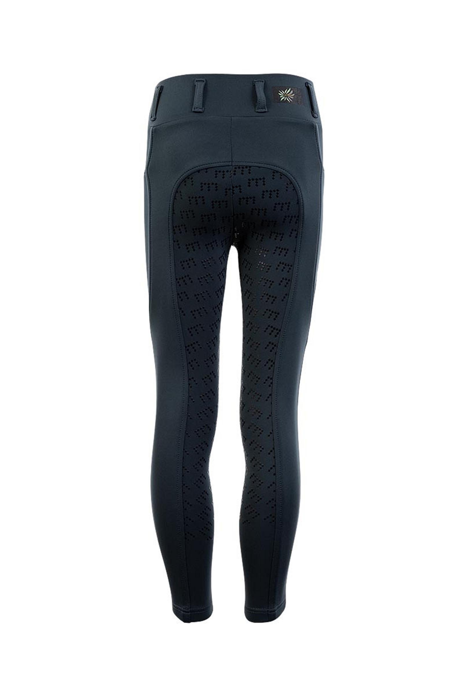 Midnight Navy BR Mini Kids riding treggings avec siège en silicone