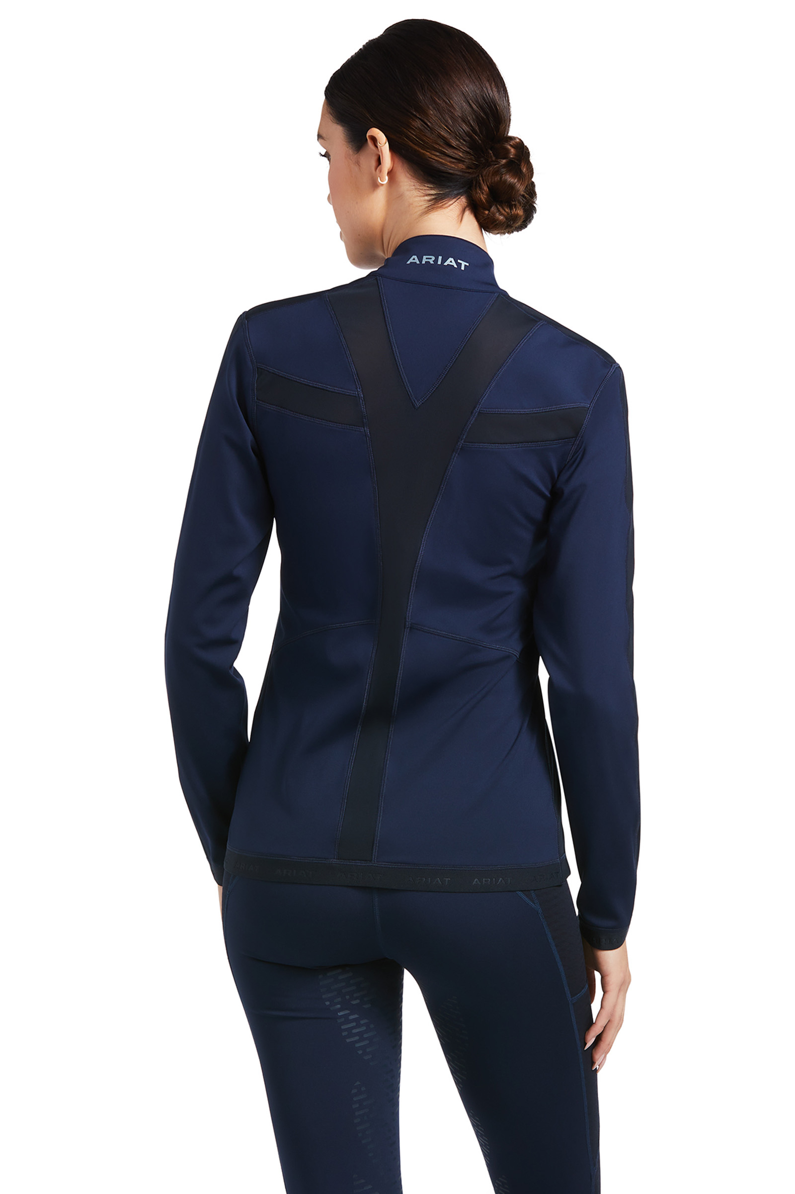 Sweat Ariat Ascent enti&egrave;rement zipp&eacute;