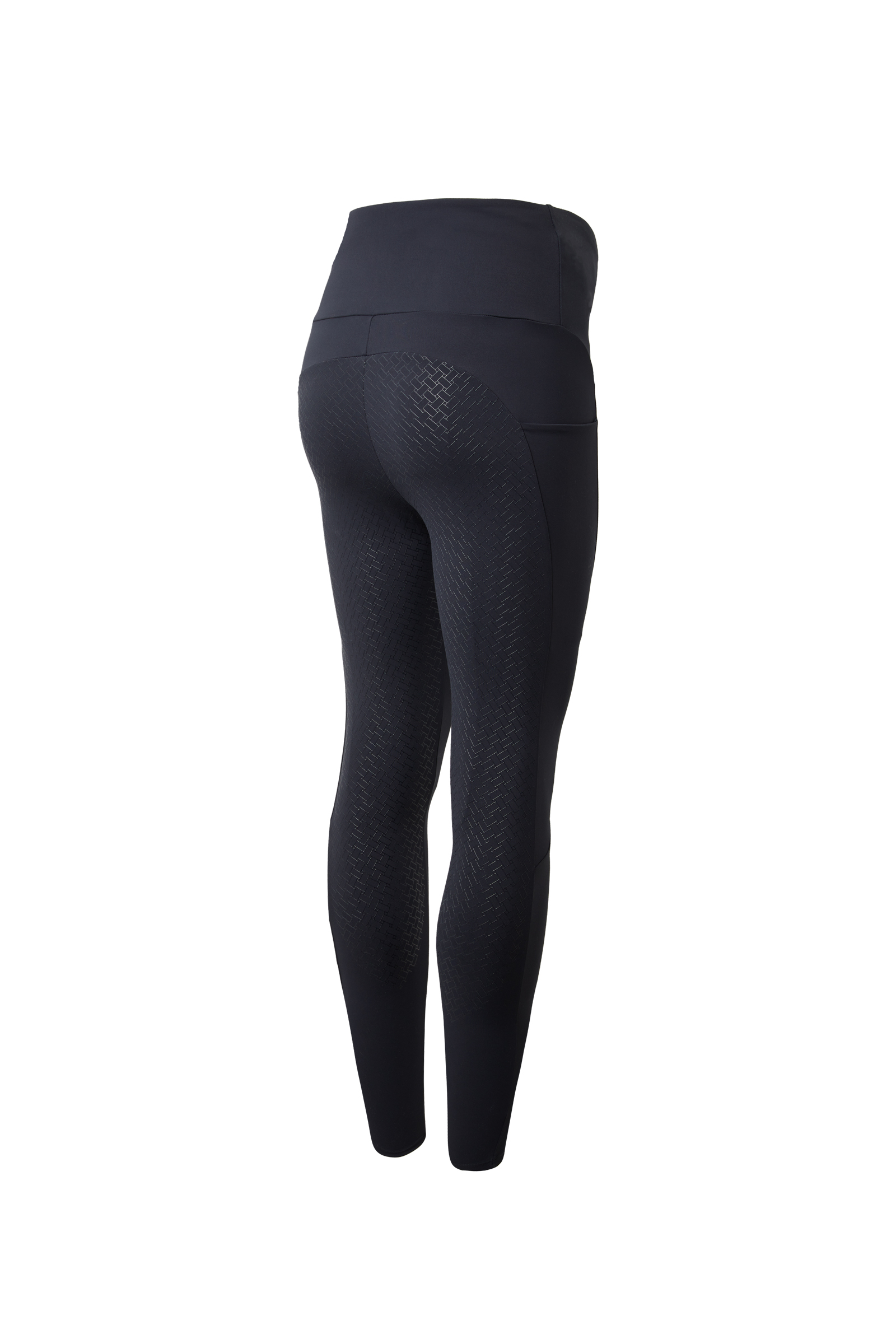 Leggings d'équitation de maternité Horze Ginny silicone fond intégral avec poches pour téléphone