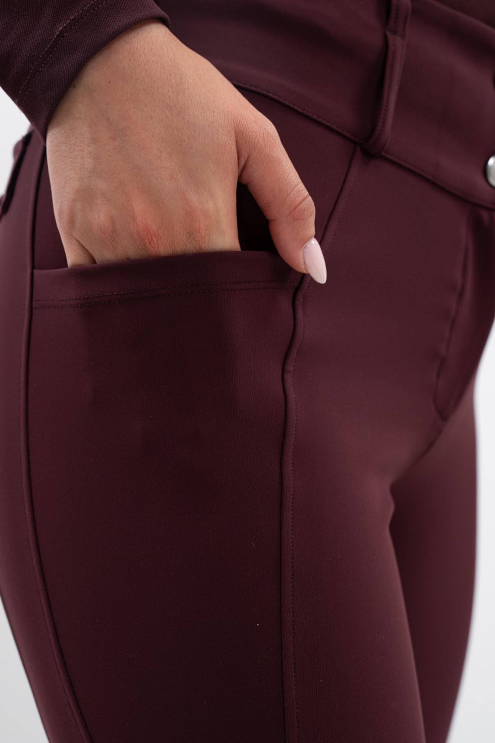 Harcour Luce pantalon d&rsquo;&eacute;quitation femme &agrave; grip genoux