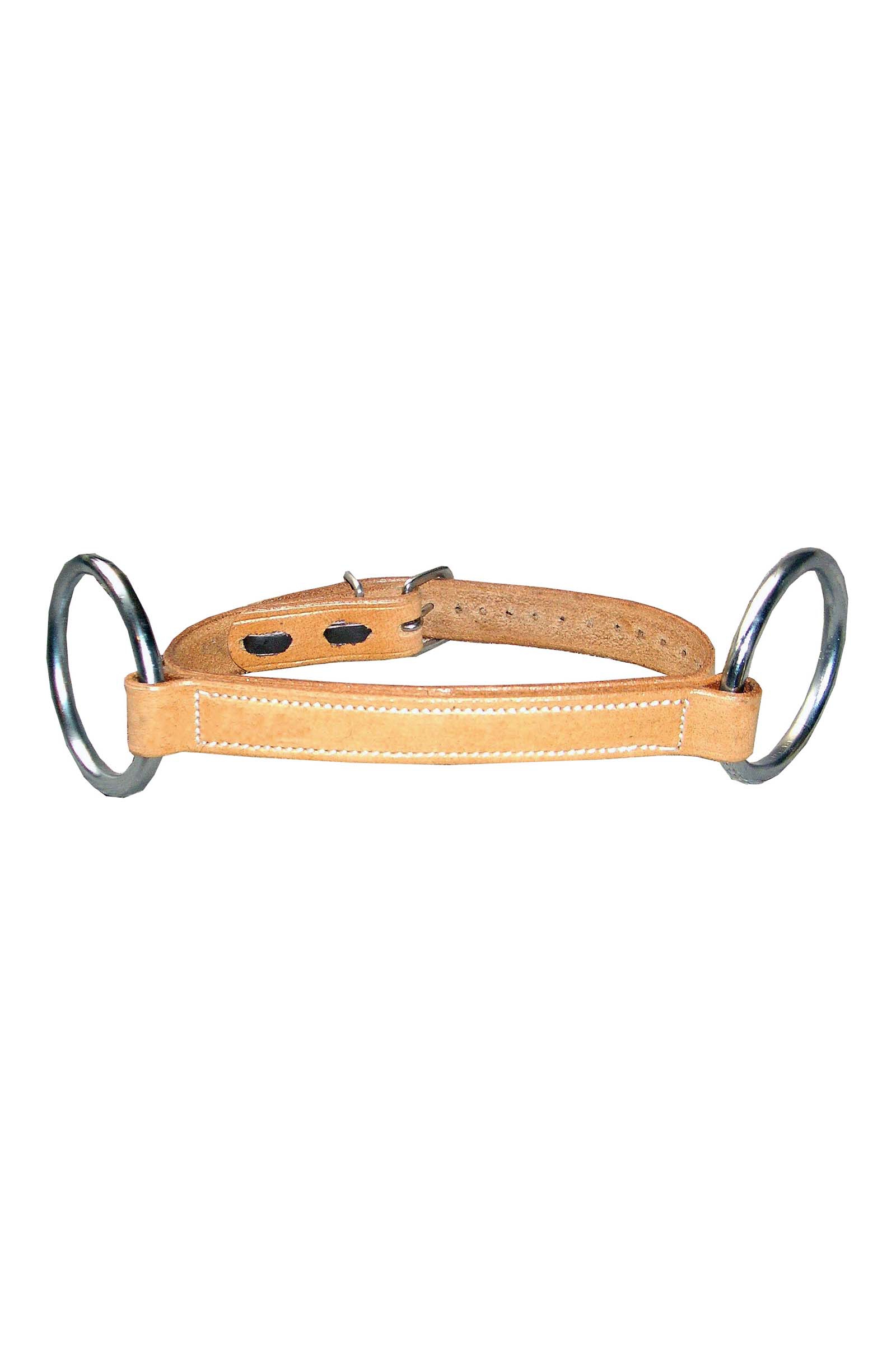 F.R.A. Freedom Riding Articles Tabal mors en cuir avec courroie de menton