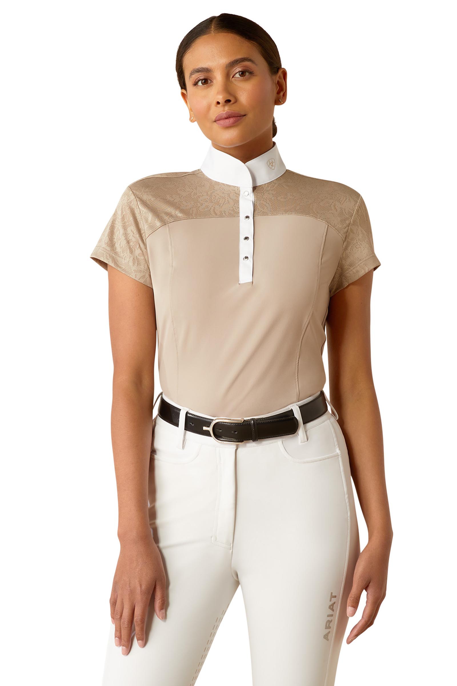 Cape Reed Ariat Bellatrix chemise de concours &agrave; manches courtes pour femme