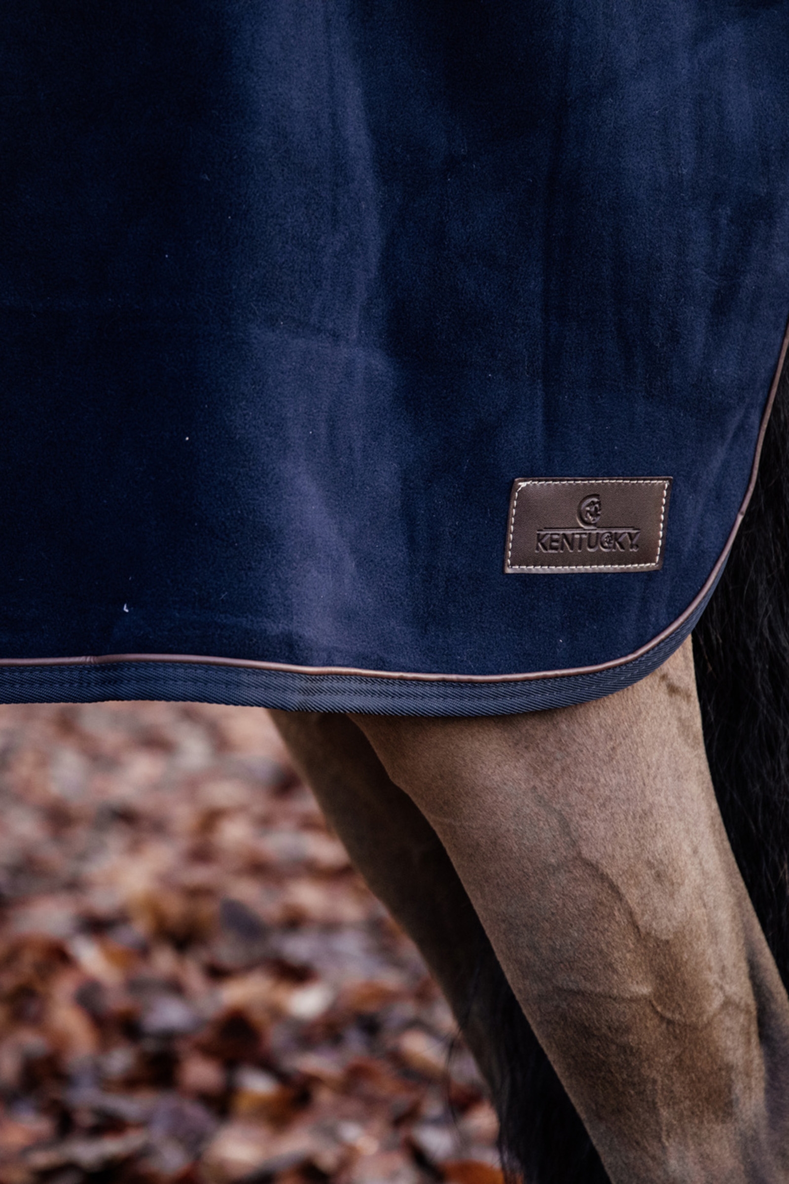 Couvre-reins d'équitation en molleton épais Quarter Rug Kentucky Horsewear Medium