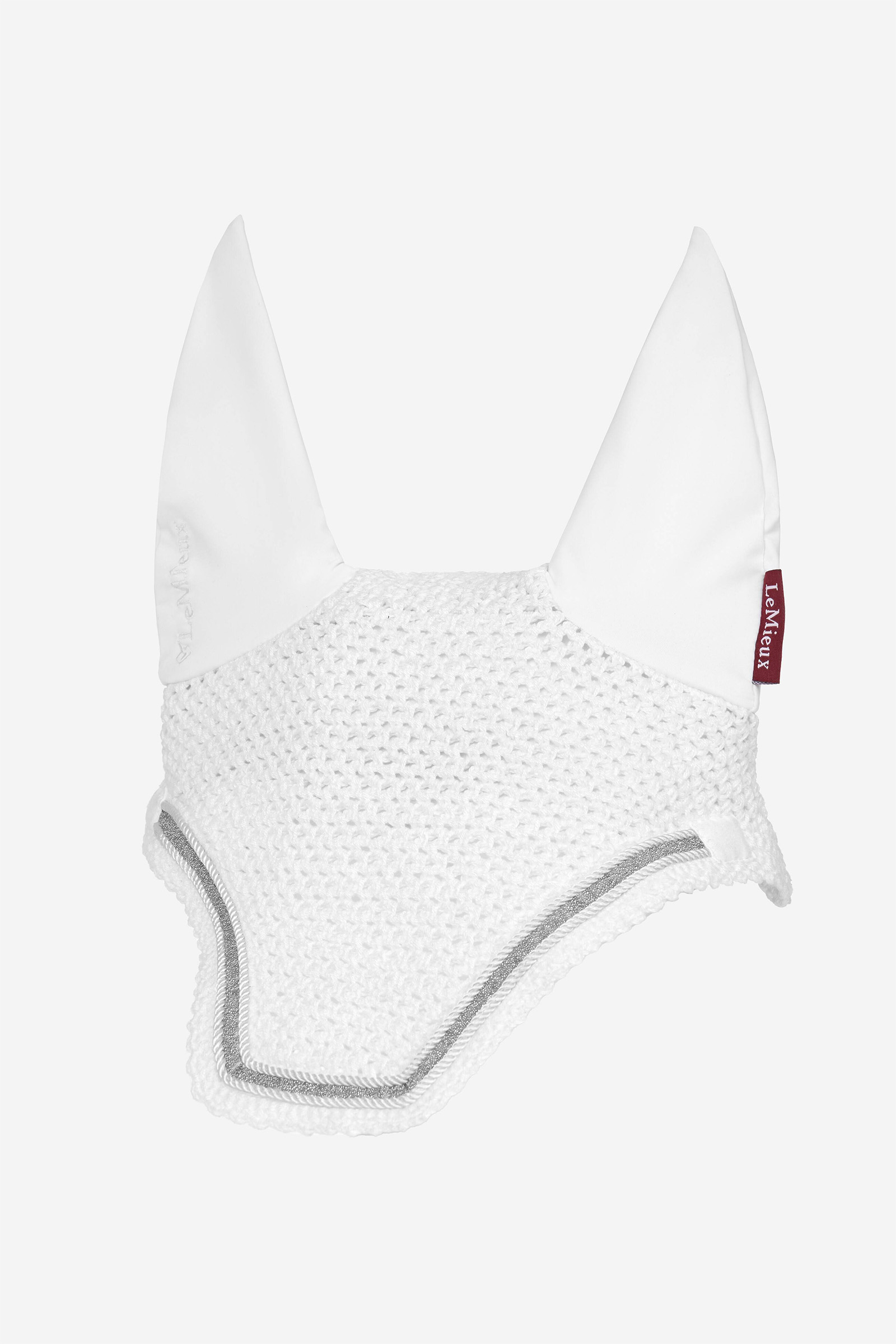 White Bonnet anti-mouches LeMieux Cristaux