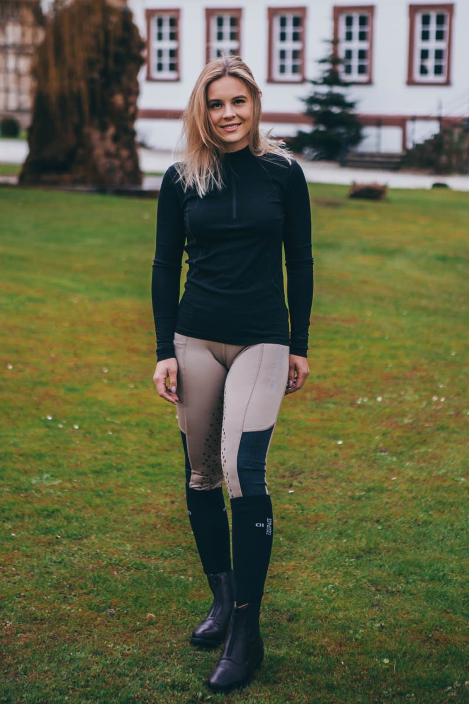 Suedwind Footwear Advanced II FZ Soft Bottes Jodhpur, fermeture éclair frontale