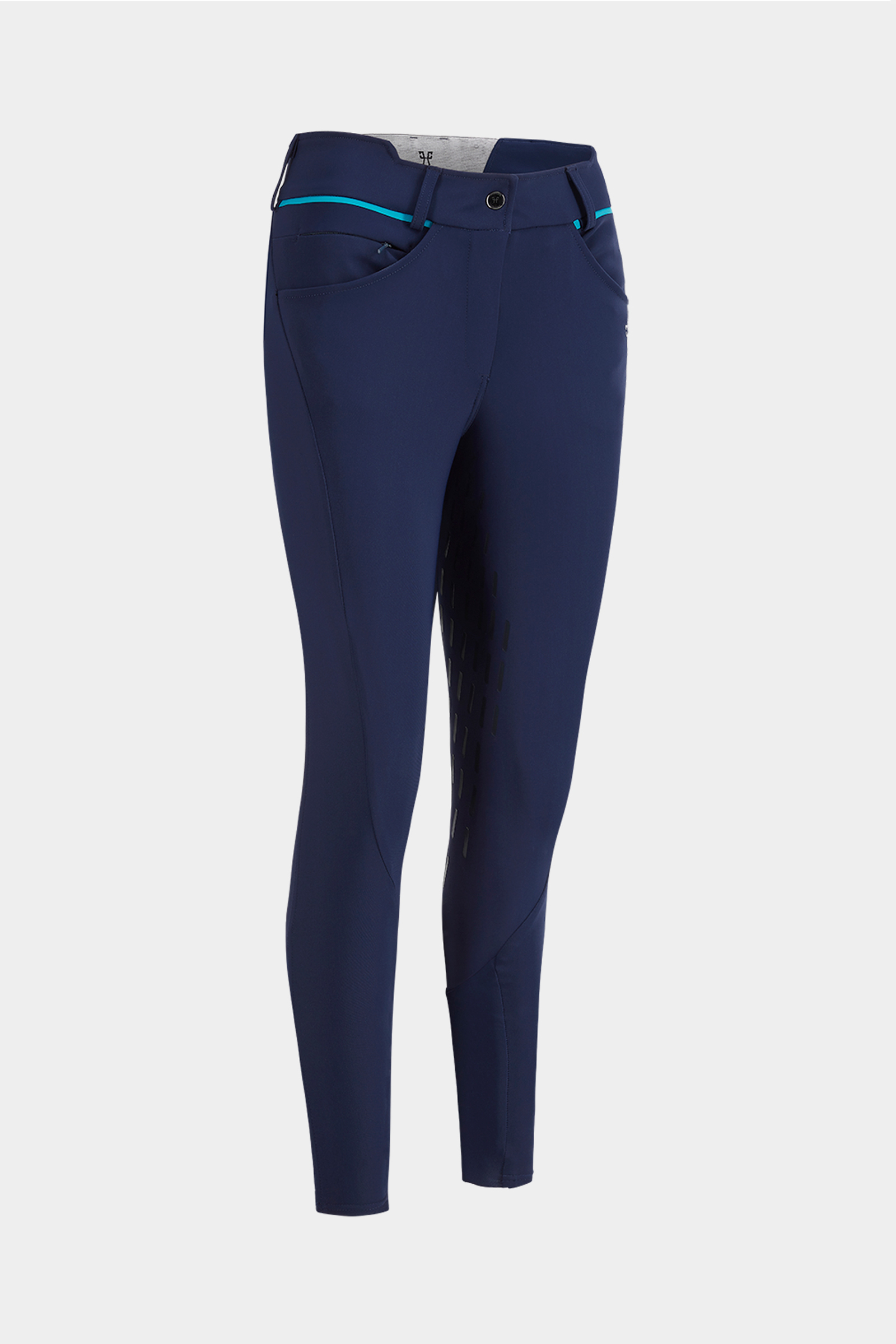 Navy Horse Pilot X-Grip pantalon d’équitation femme à fond intégral