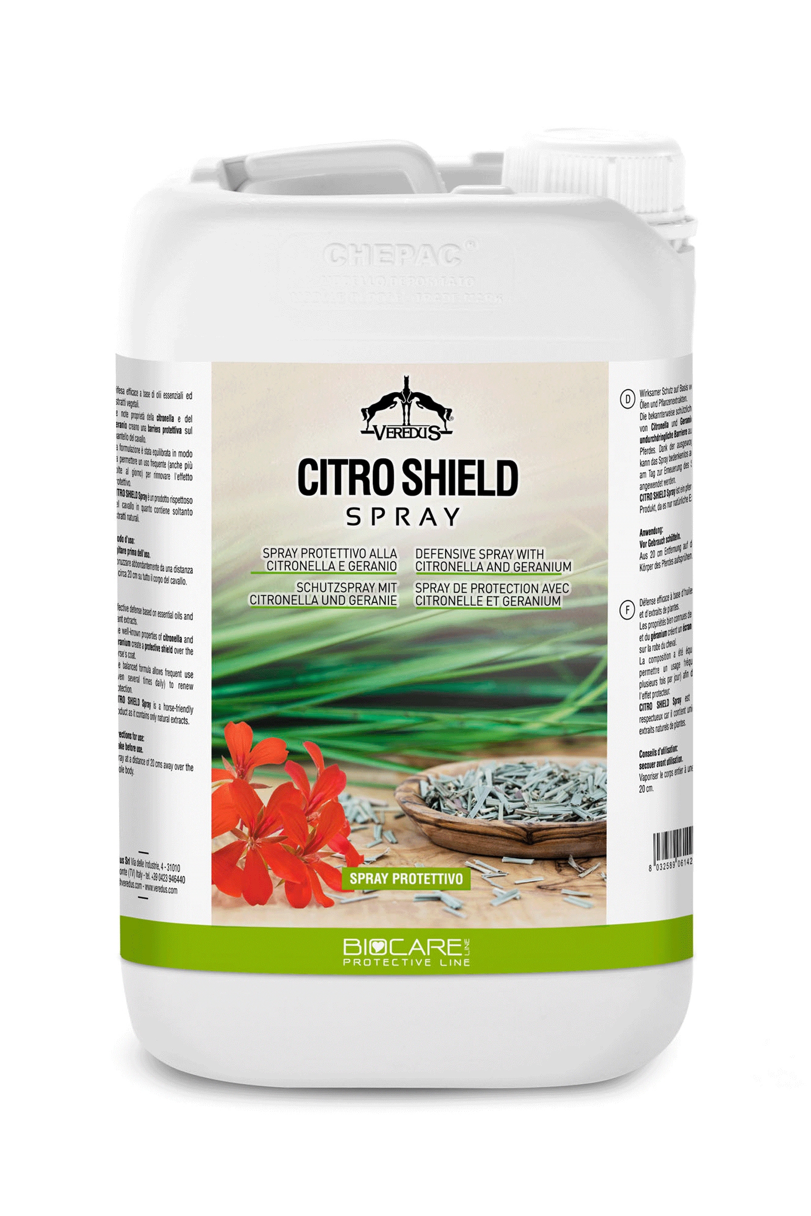 Veredus Citro Shield spray anti-insectes, 3000 ml
