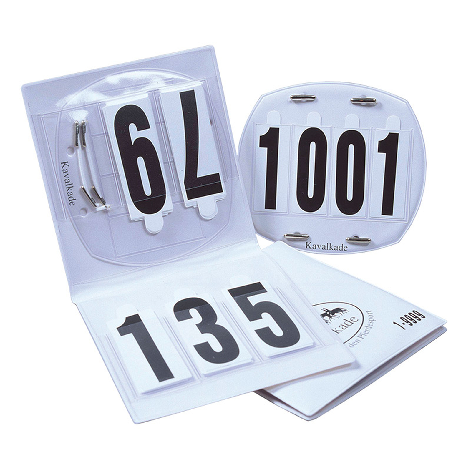 Numéros de course Kavalkade, 4 chiffres