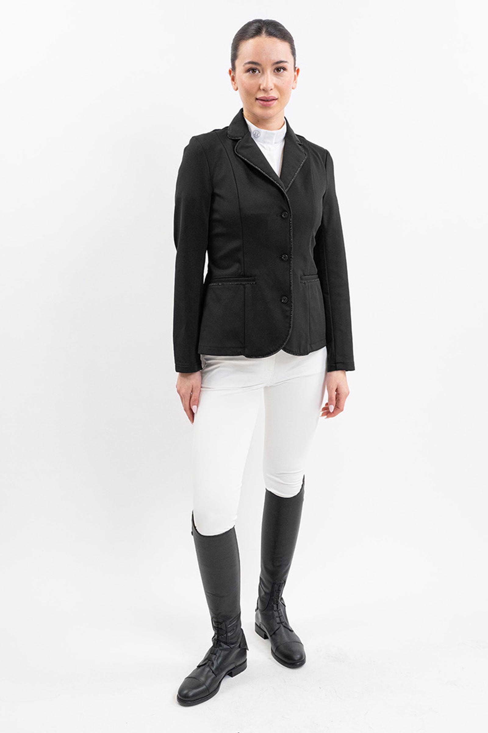 Noir  Harcour Oria veste de concours femme