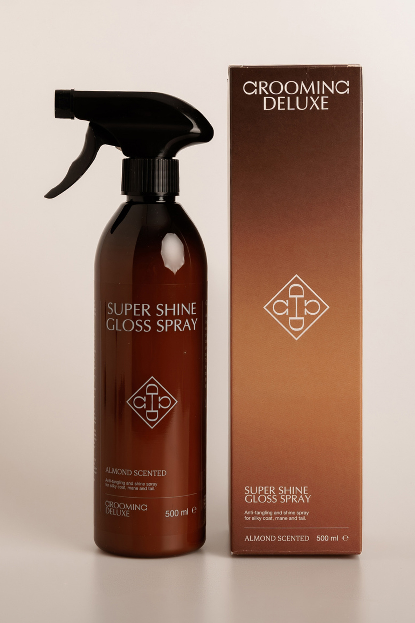 Grooming Deluxe Spray brillant amande Super Shine, 500 ml