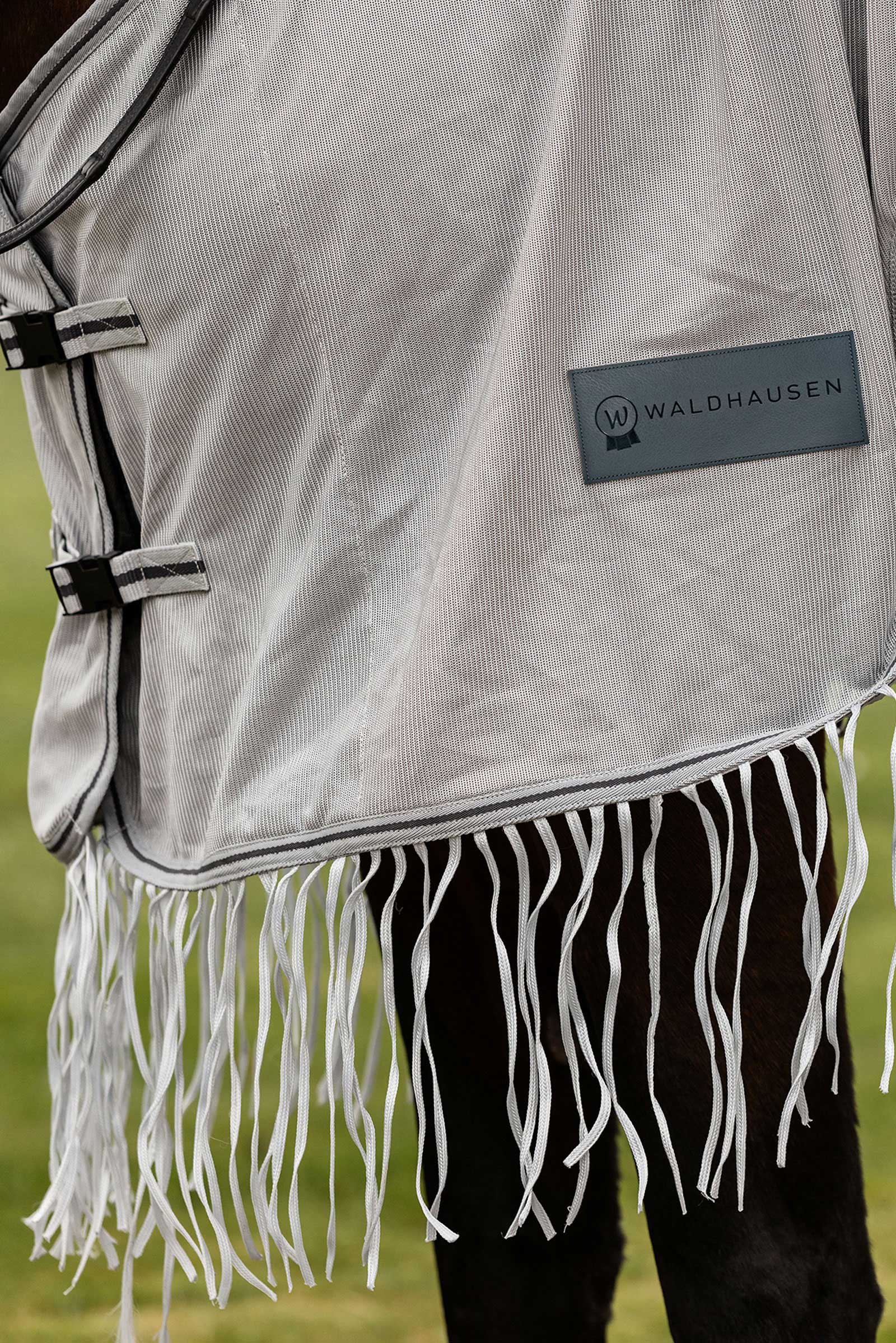 Waldhausen Protect couverture anti-mouches d'entra&icirc;nement avec franges