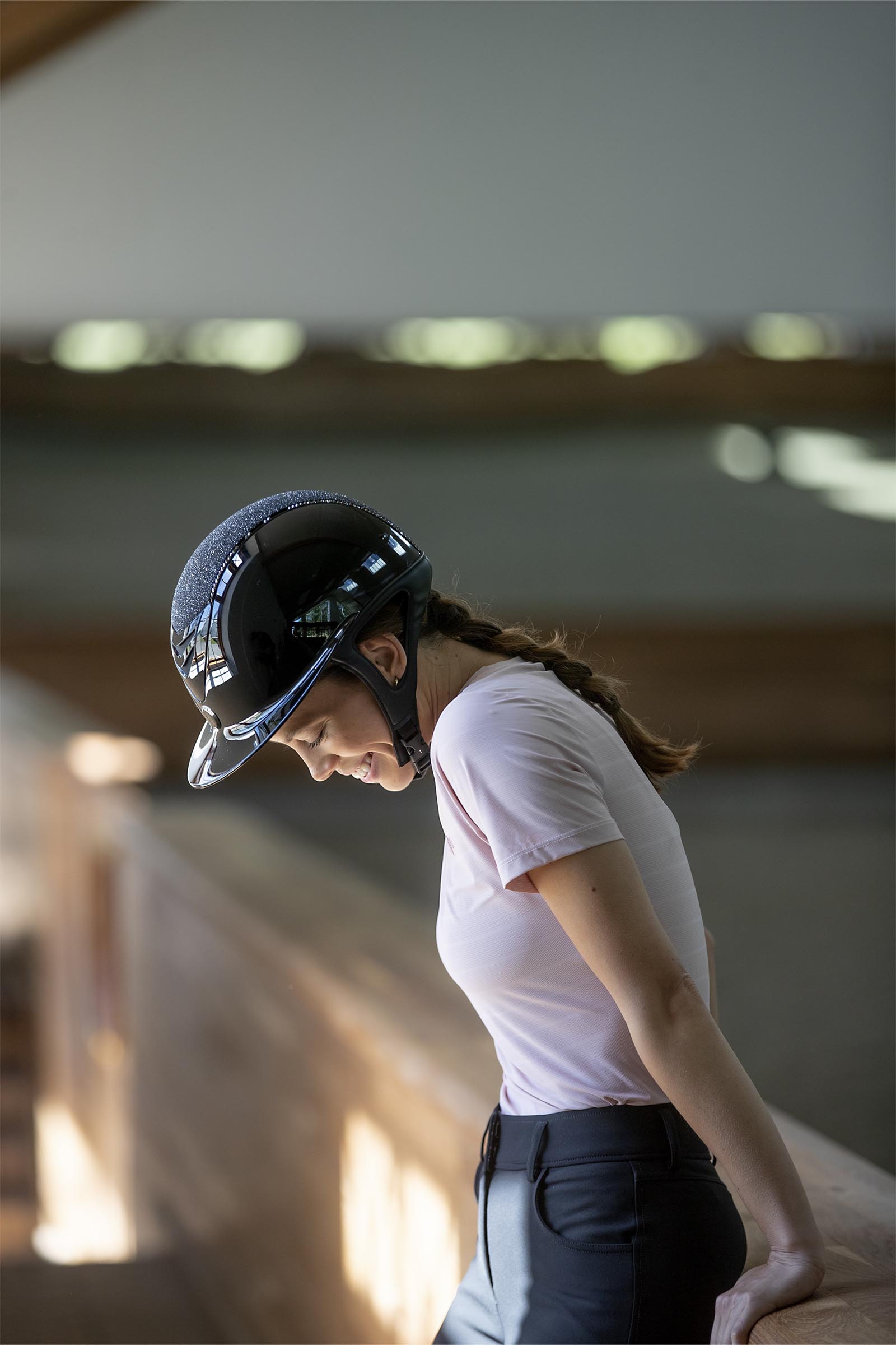 Casque d'équitation à paillettes brillantes OneK Avance
