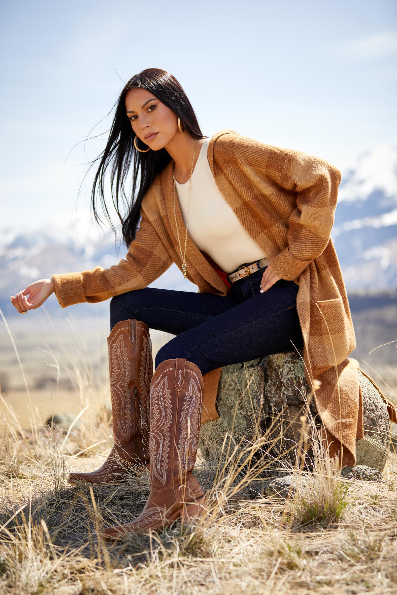 Ariat Casanova Bottes western femme &agrave; bout X