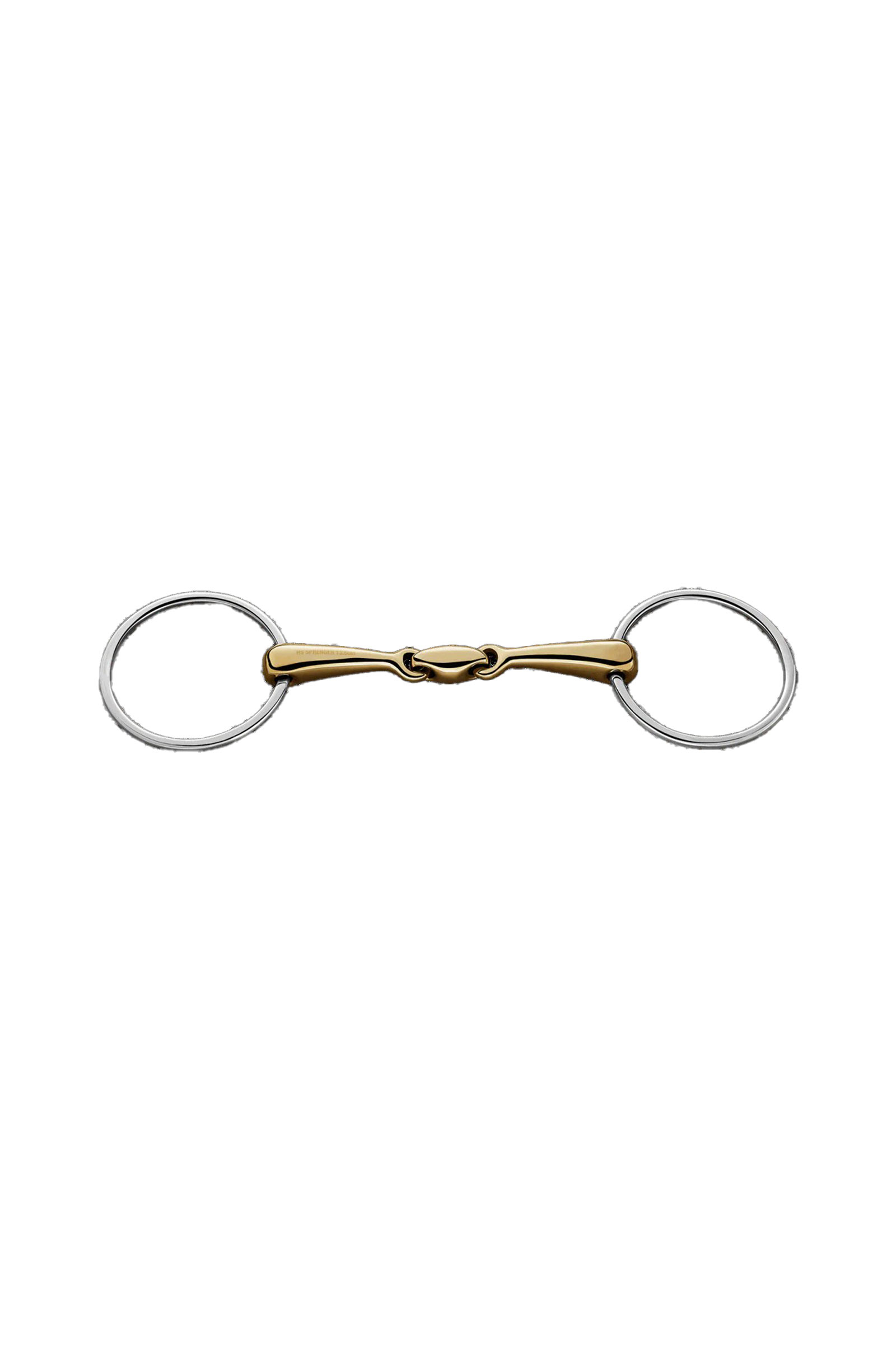 Sprenger mors de filet double brisé, Cuivre Plus, 18 mm