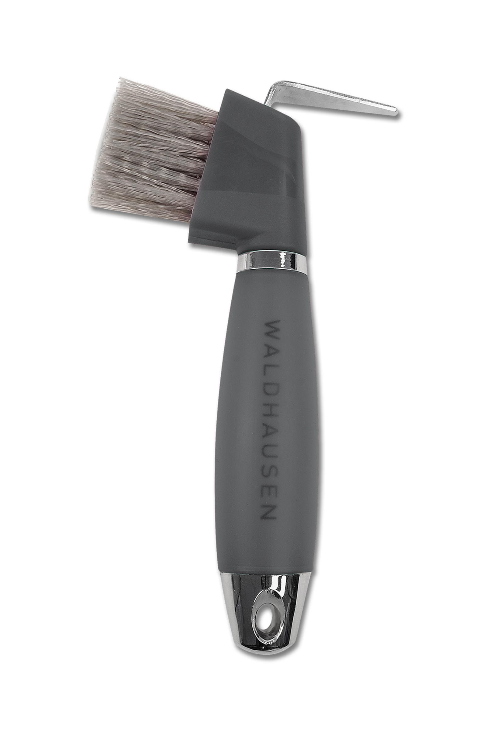 Black Waldhausen cure-pied avec brosse et poignée en gel