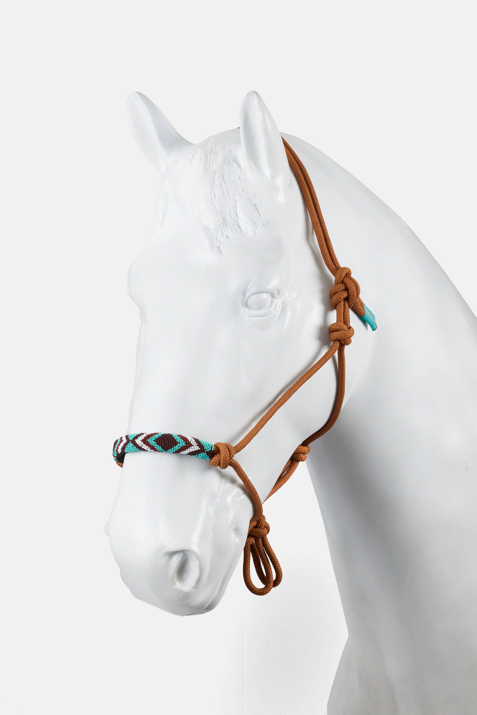 Horze licol corde avec perles d&eacute;coratives