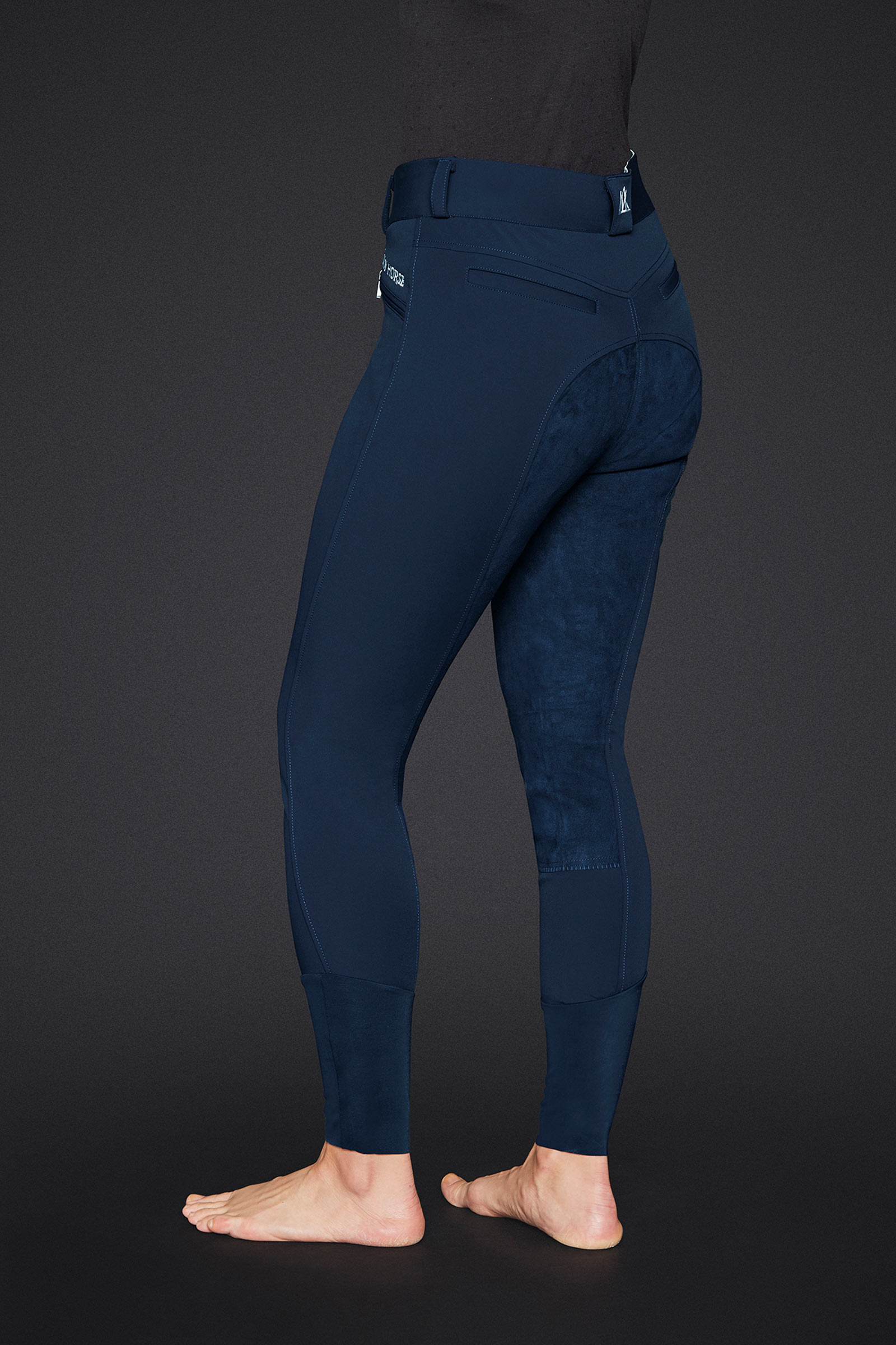 Mountain Horse Diana pantalon d'équitation pour femme avec fond intégral en similicuir