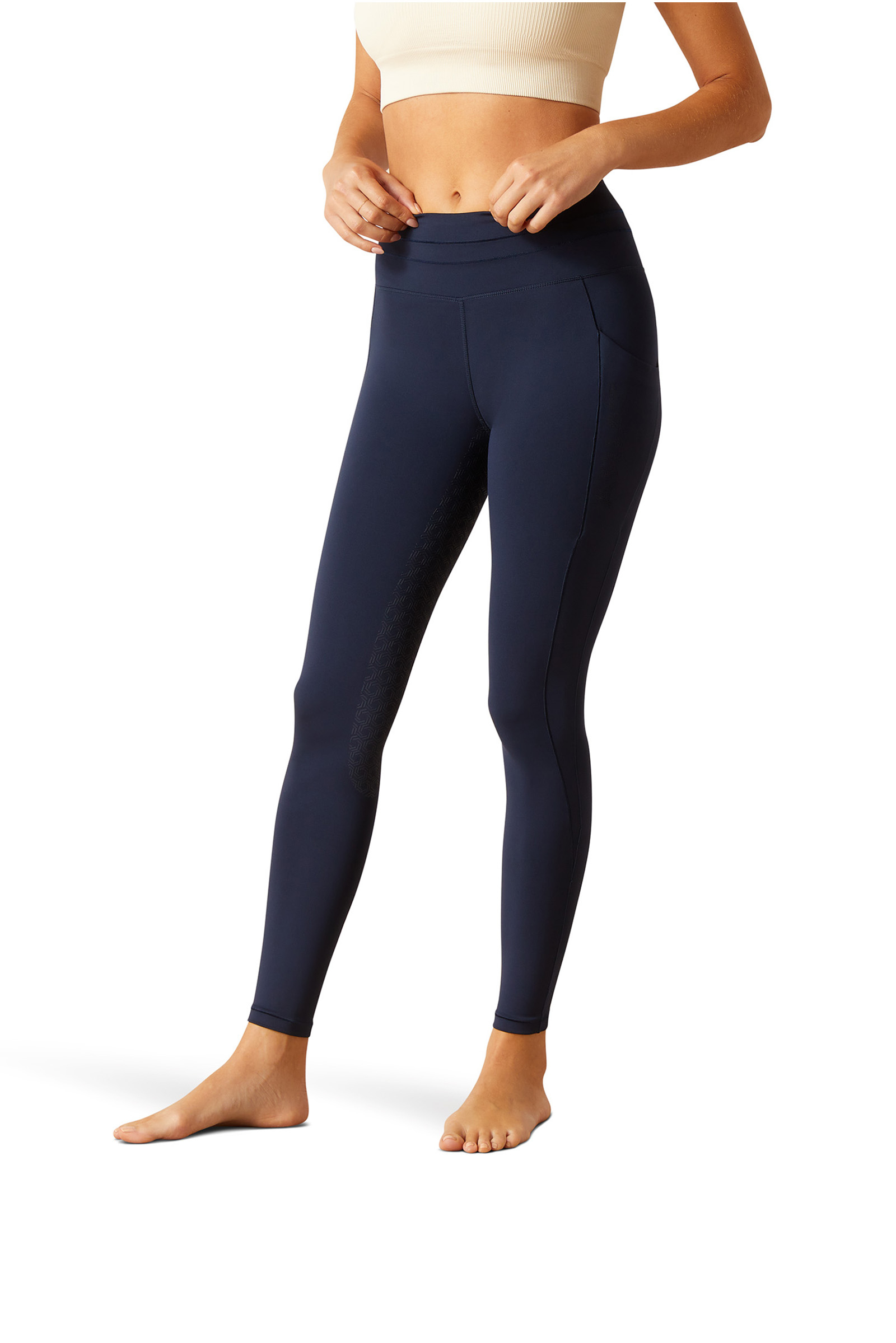 Navy Eclipse Ariat Eos 2.0 collants d’équitation pour femme avec grip intégral  