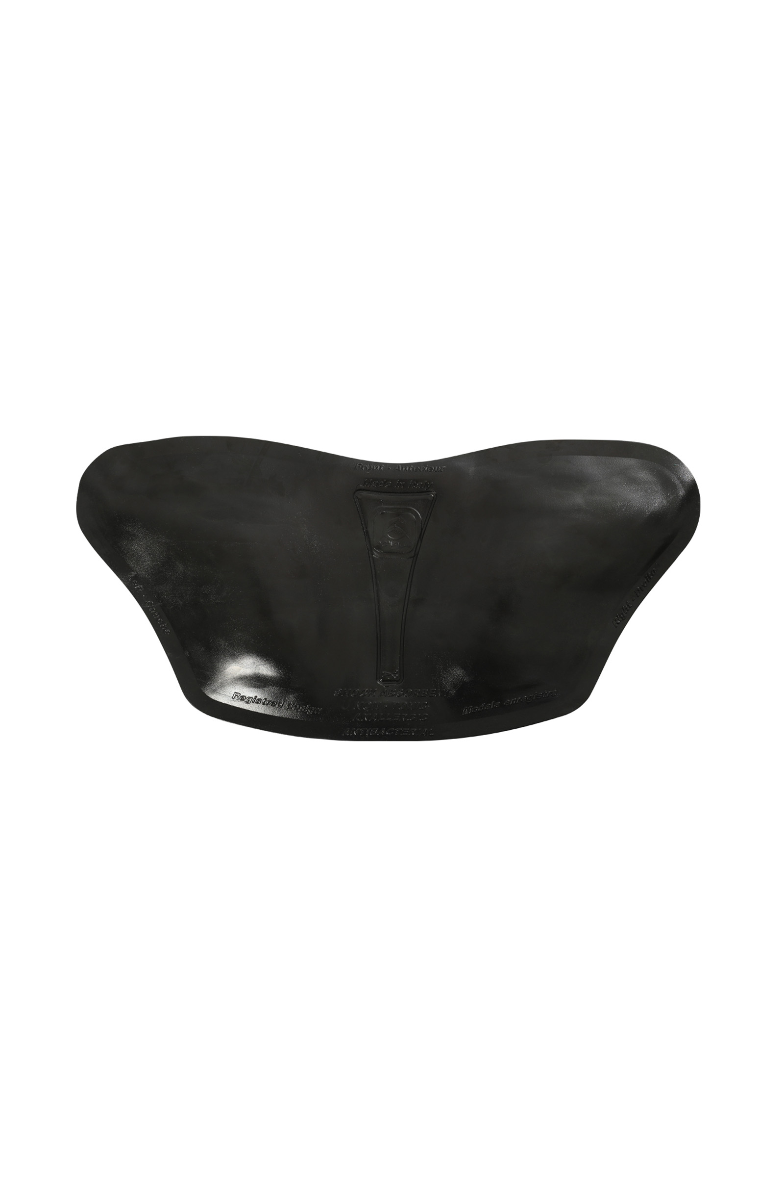 Rehausseur de selle avant en gel Acavallo, noir