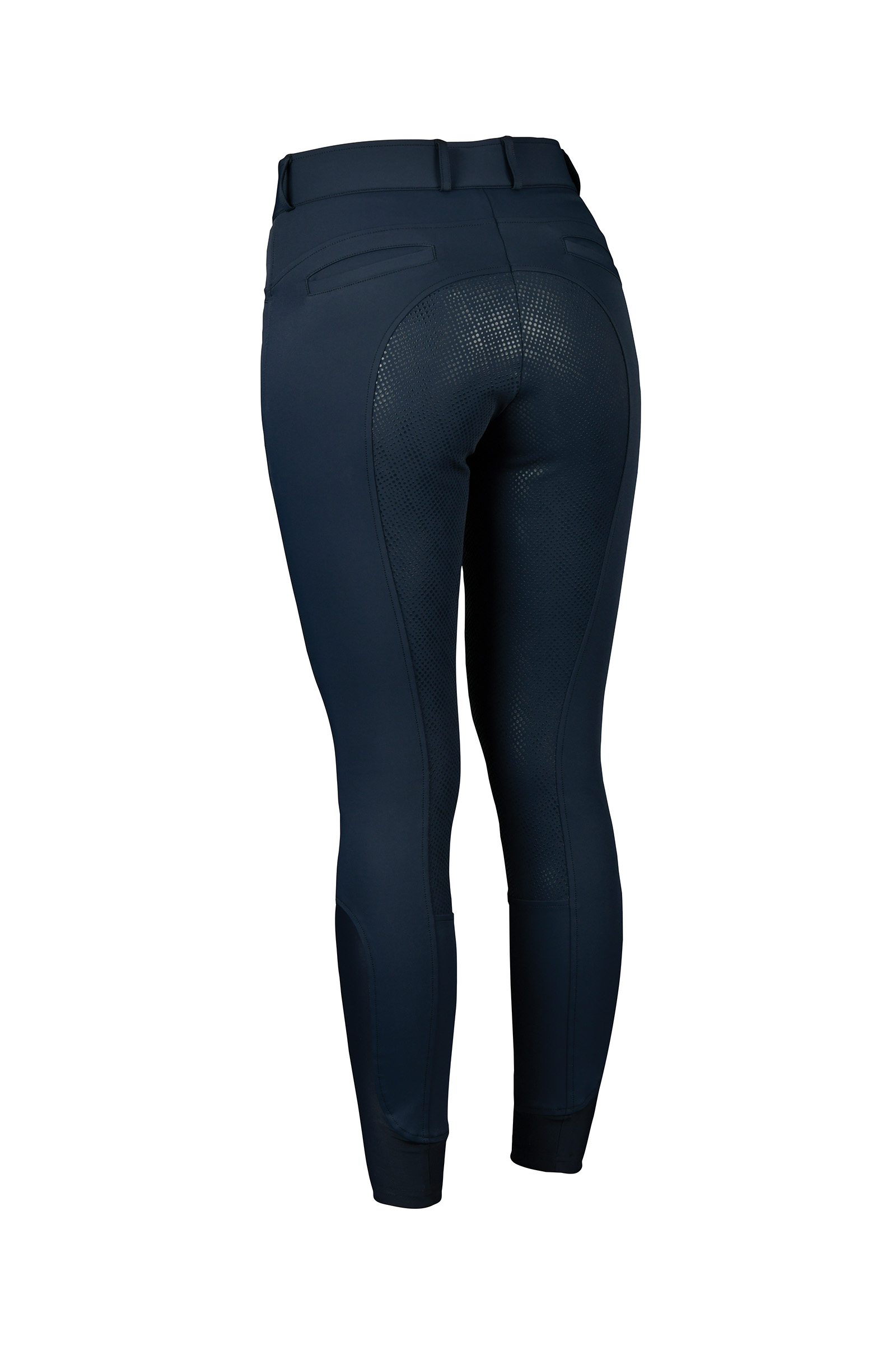Ink Blue Pantalon d'équitation à fond intégral Weatherbeeta Duet pour femme