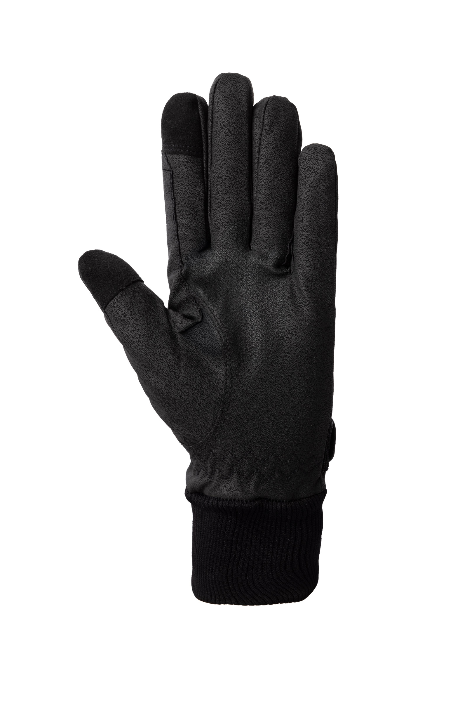 Gants en cuir PU doubl&eacute;s polaire Horze