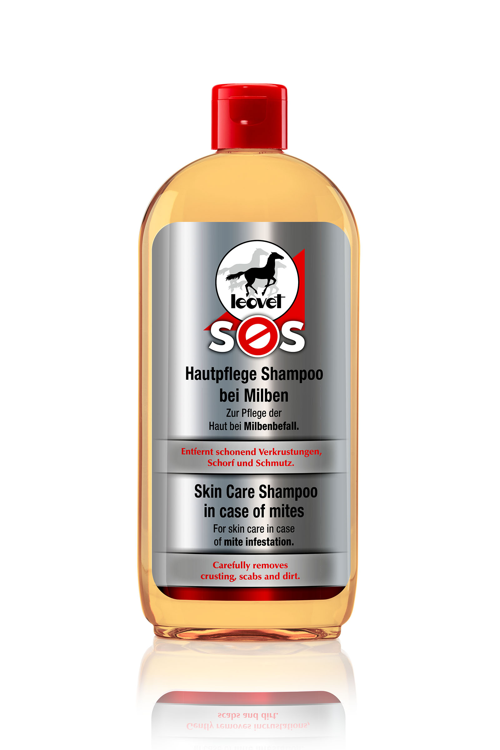 Leovet SOS Shampooing de soin de la peau en cas d'acariens, 500ml