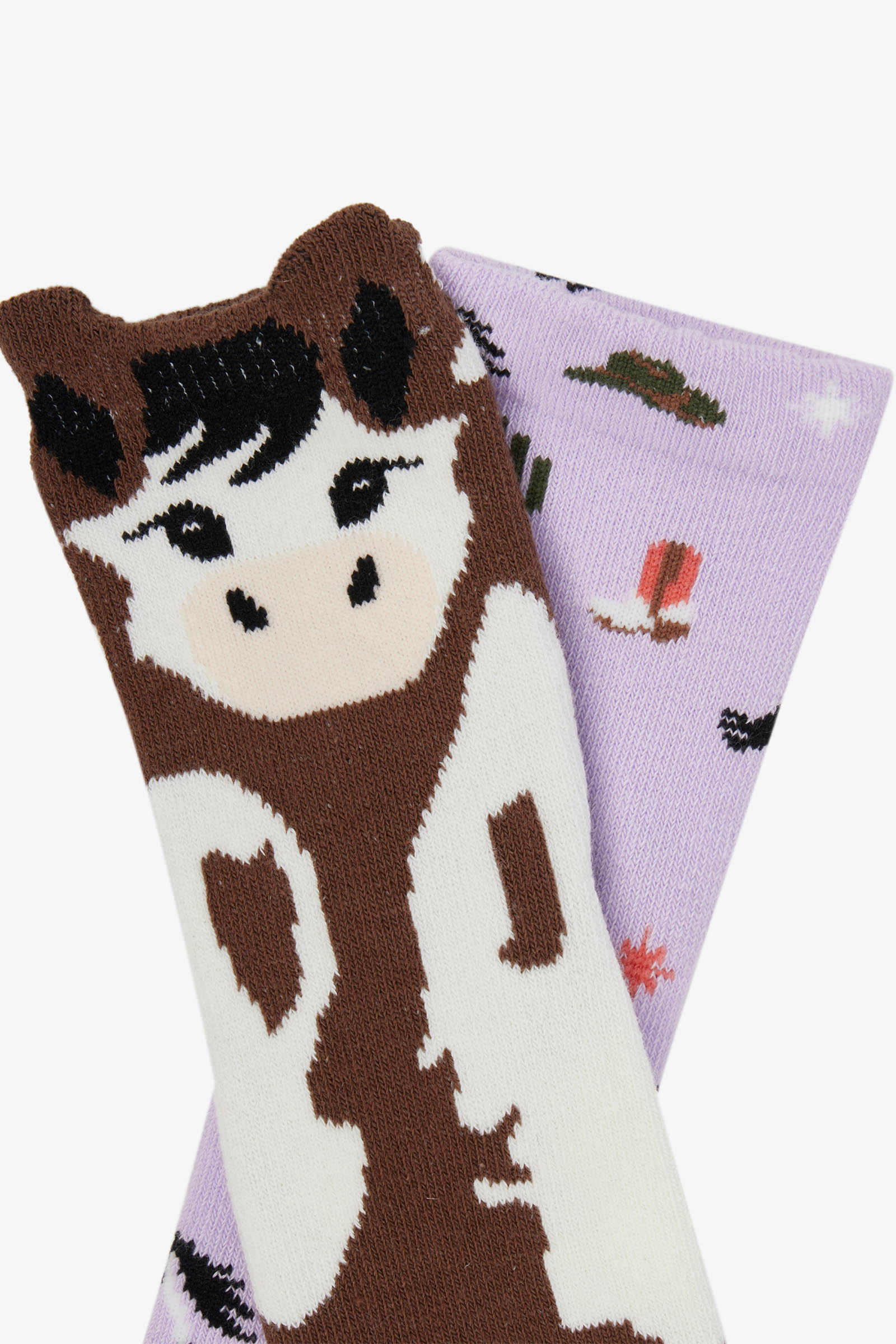 Chaussettes Caract&egrave;re LeMieux pour Enfants, 2 paires