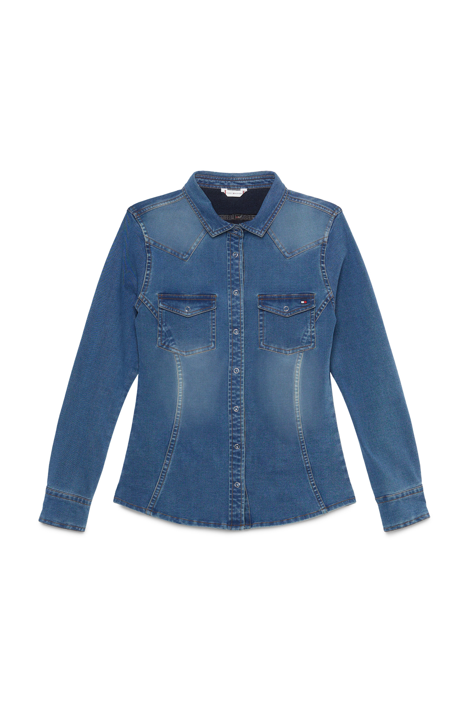 Chemise en denim stretch Tommy Hilfiger Equestrian Woodside