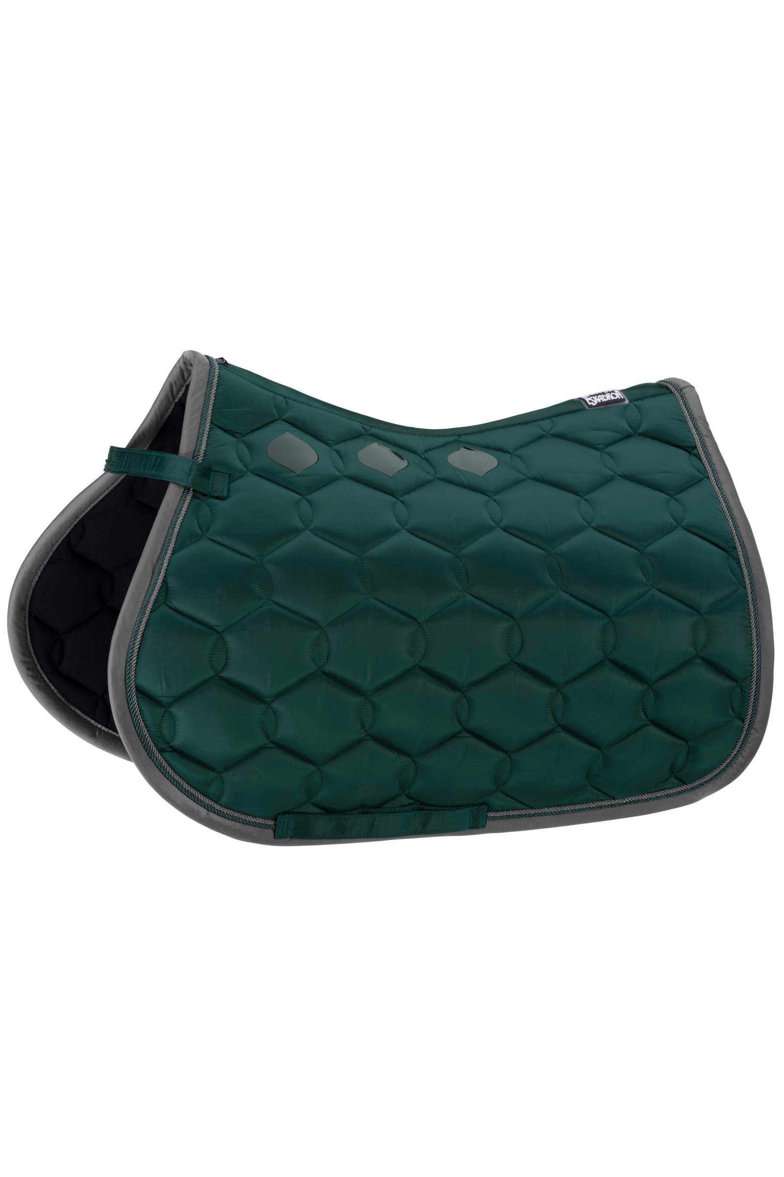Racing Green Tapis de selle mixte Brillant Vague Contraste Eskadron