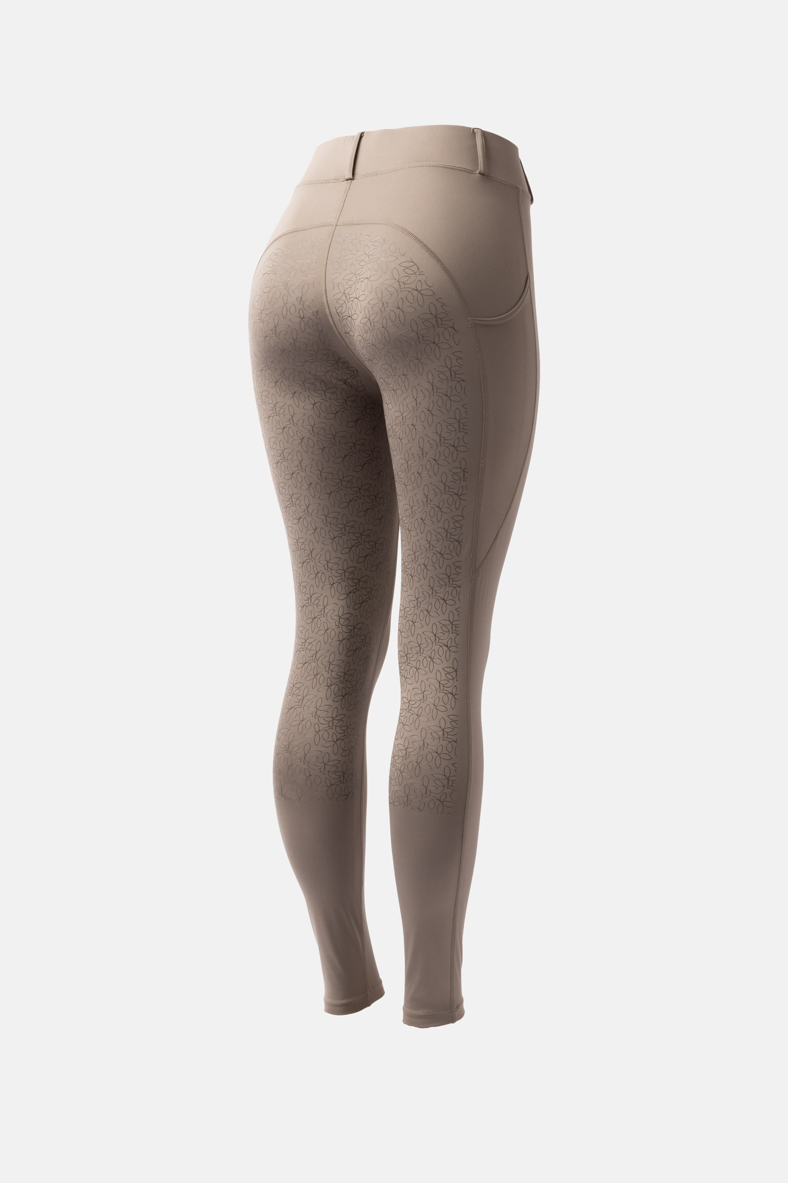 Morel brown Leggings &eacute;quitation &agrave; fond int&eacute;gral Grip Horze Dea, femme