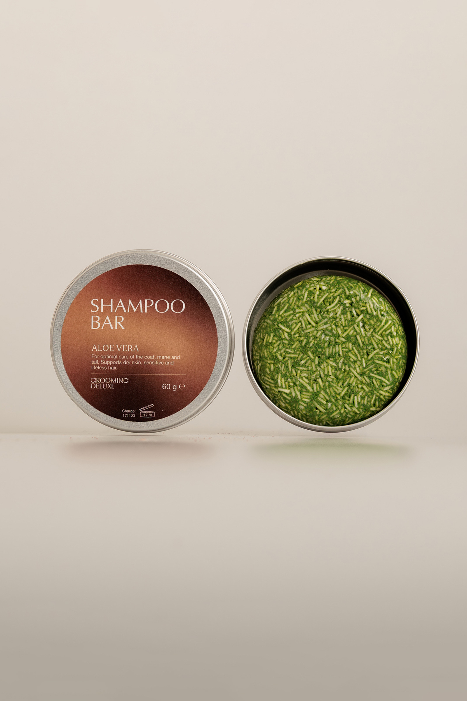 Grooming Deluxe Shampooing solide Aloe Vera, 60 g