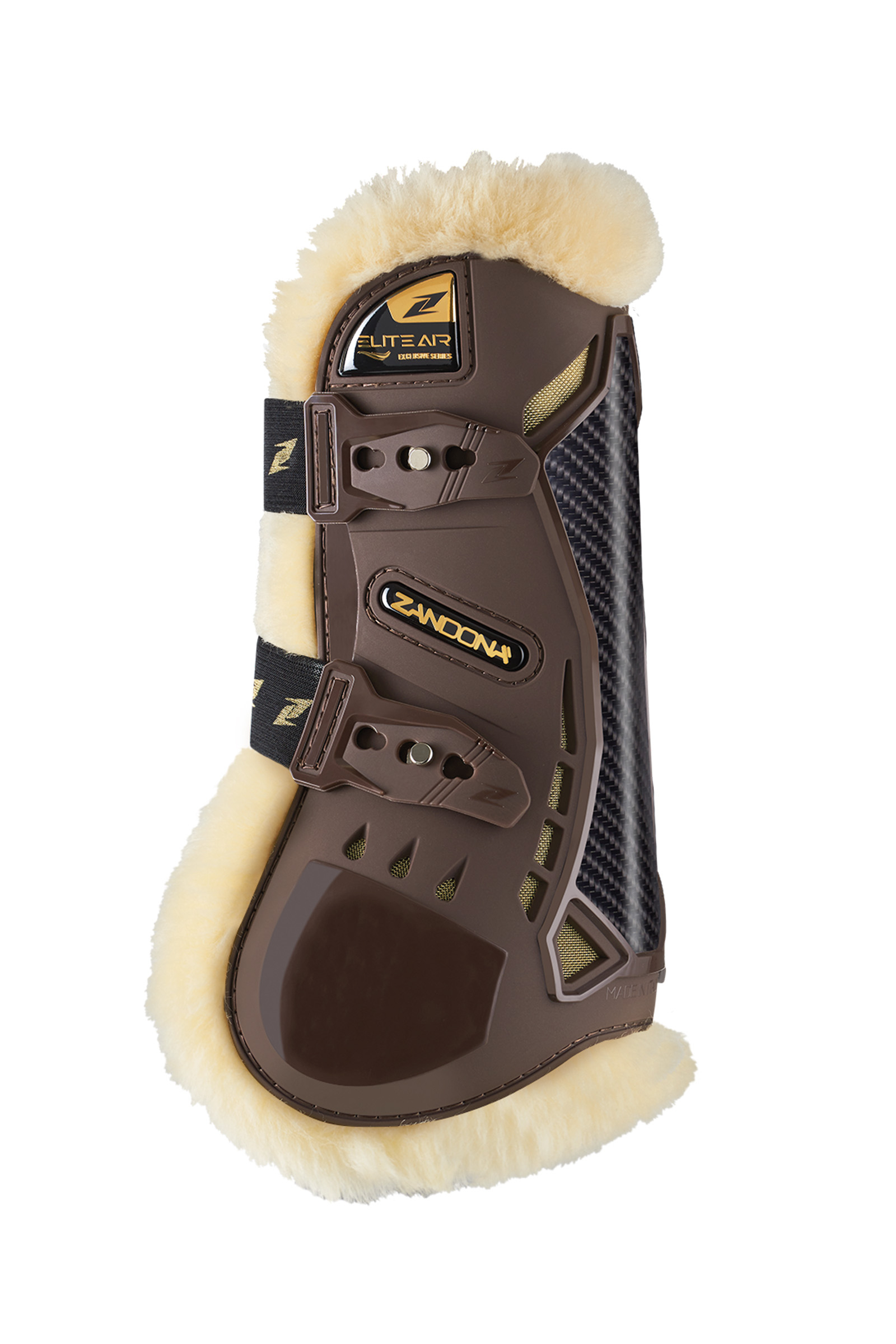 Brown Guêtres de protection Protège-tendons Zandona Elite Air Sensitive+