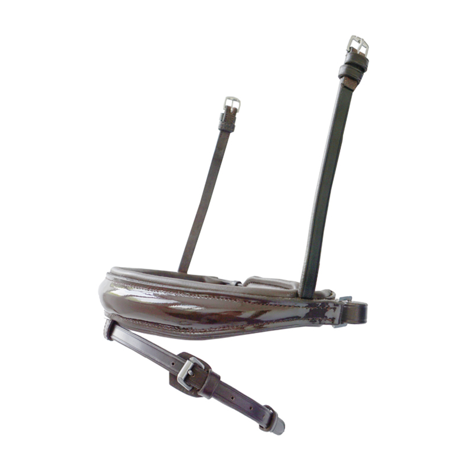 Brown/ Laquered Muserolle suédoise Kavalkade Charlotte Combi