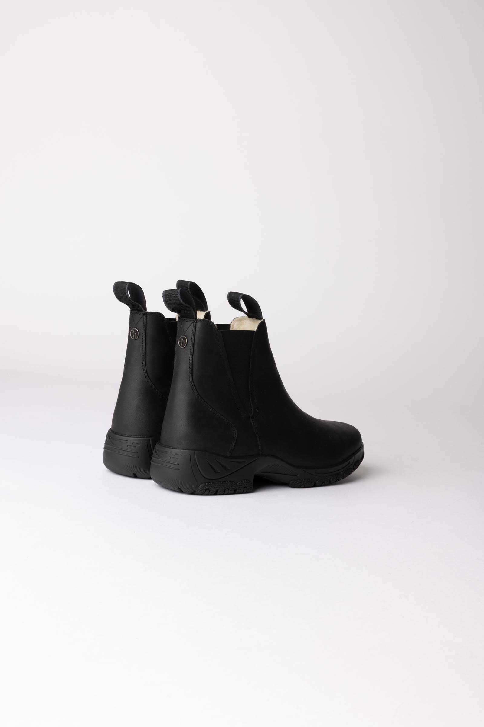 Horze Cornwall boots jodhpur en cuir doubl&eacute;s laine