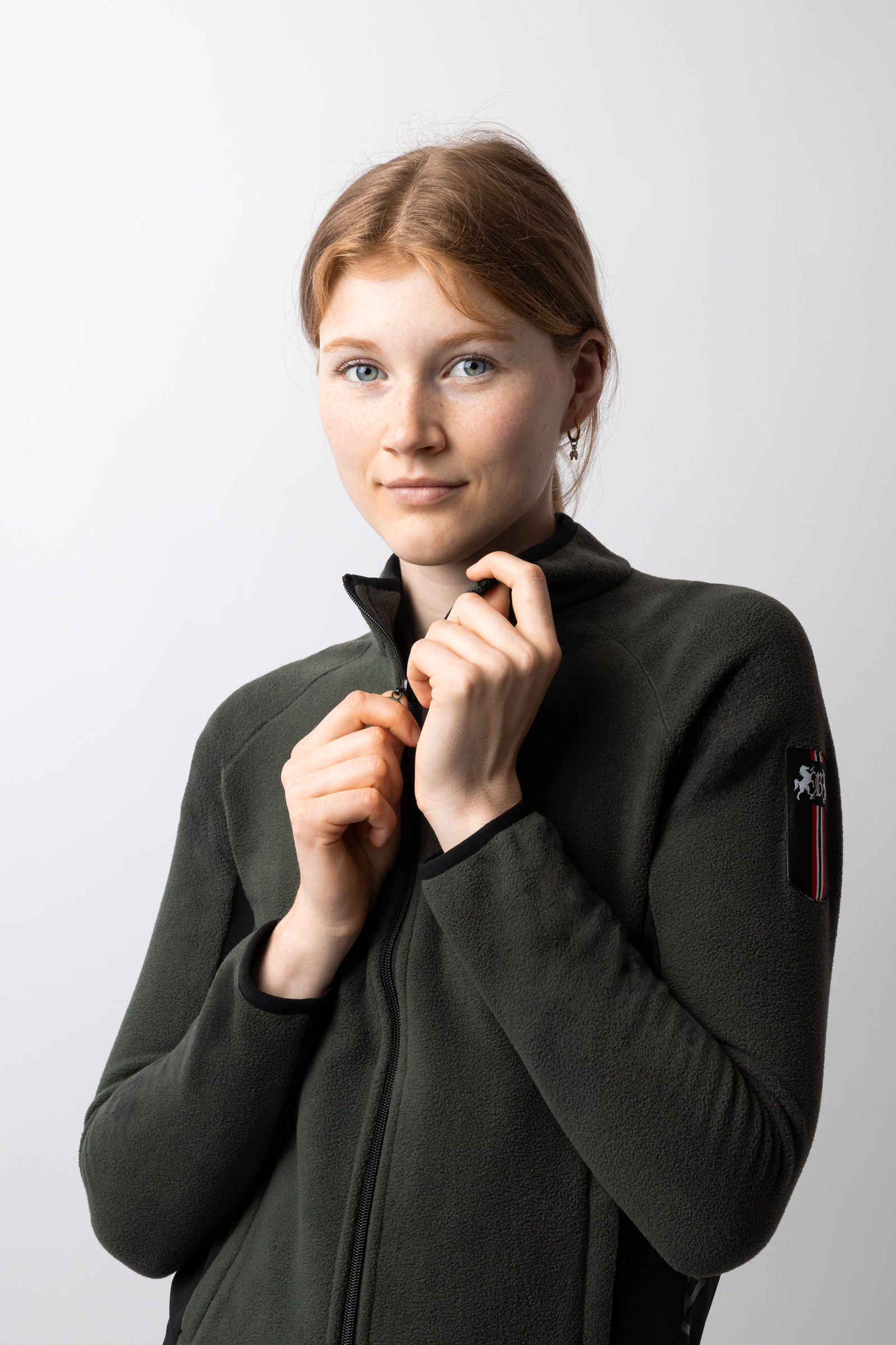 Veste d'&eacute;quitation en polaire stretch B Vertigo Cleo pour femme