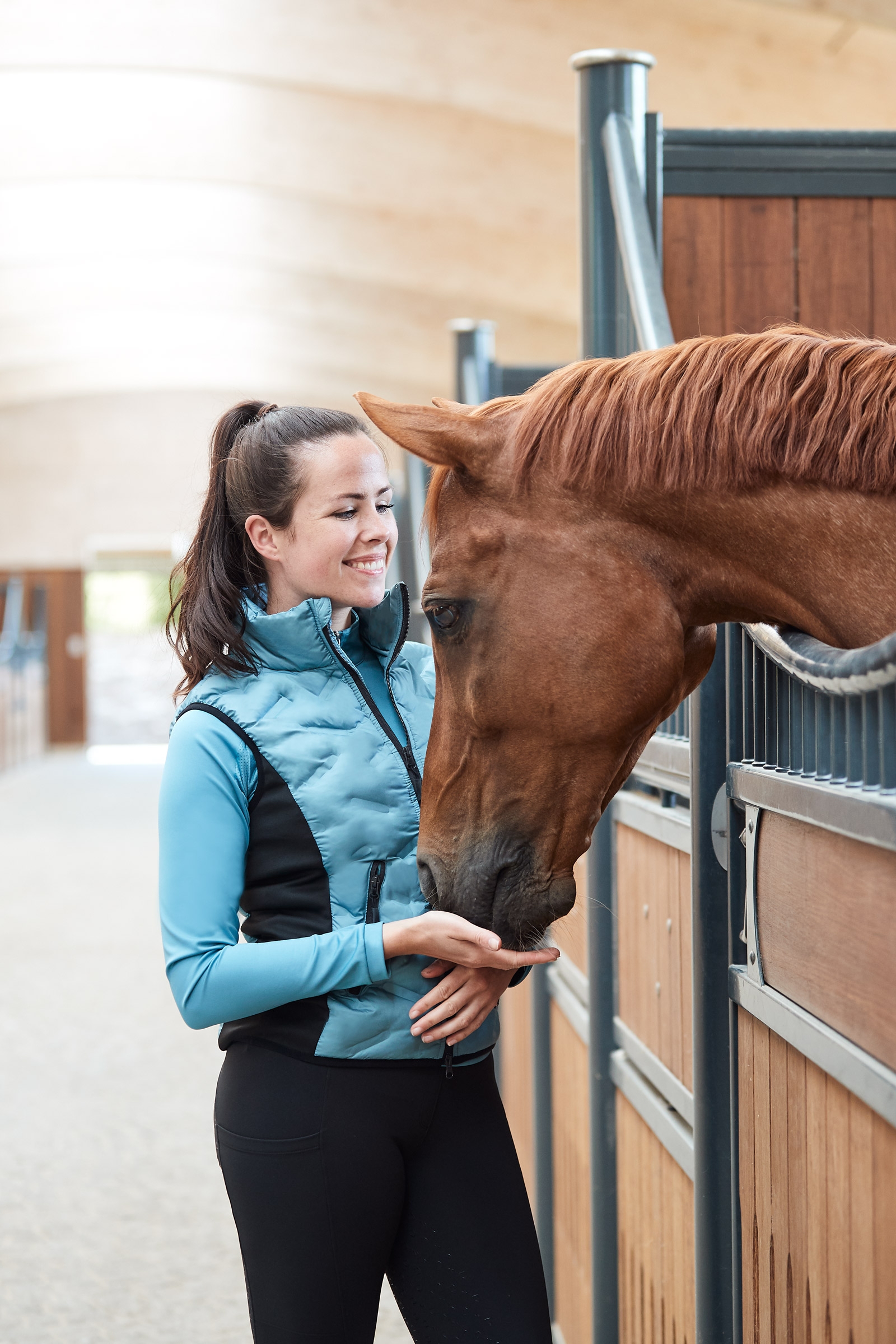 Doudoune sans manches l&eacute;g&egrave;re Horze Shelly, femme