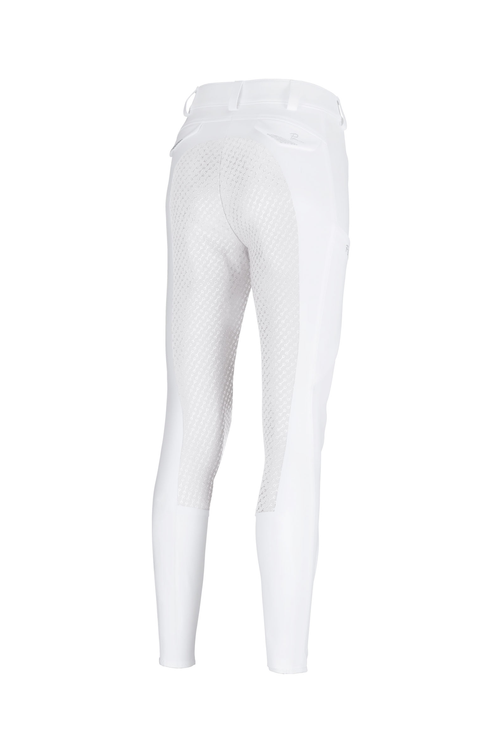 White Pantalon d'équitation Fond intégral agrippant Pikeur Laure pour femme