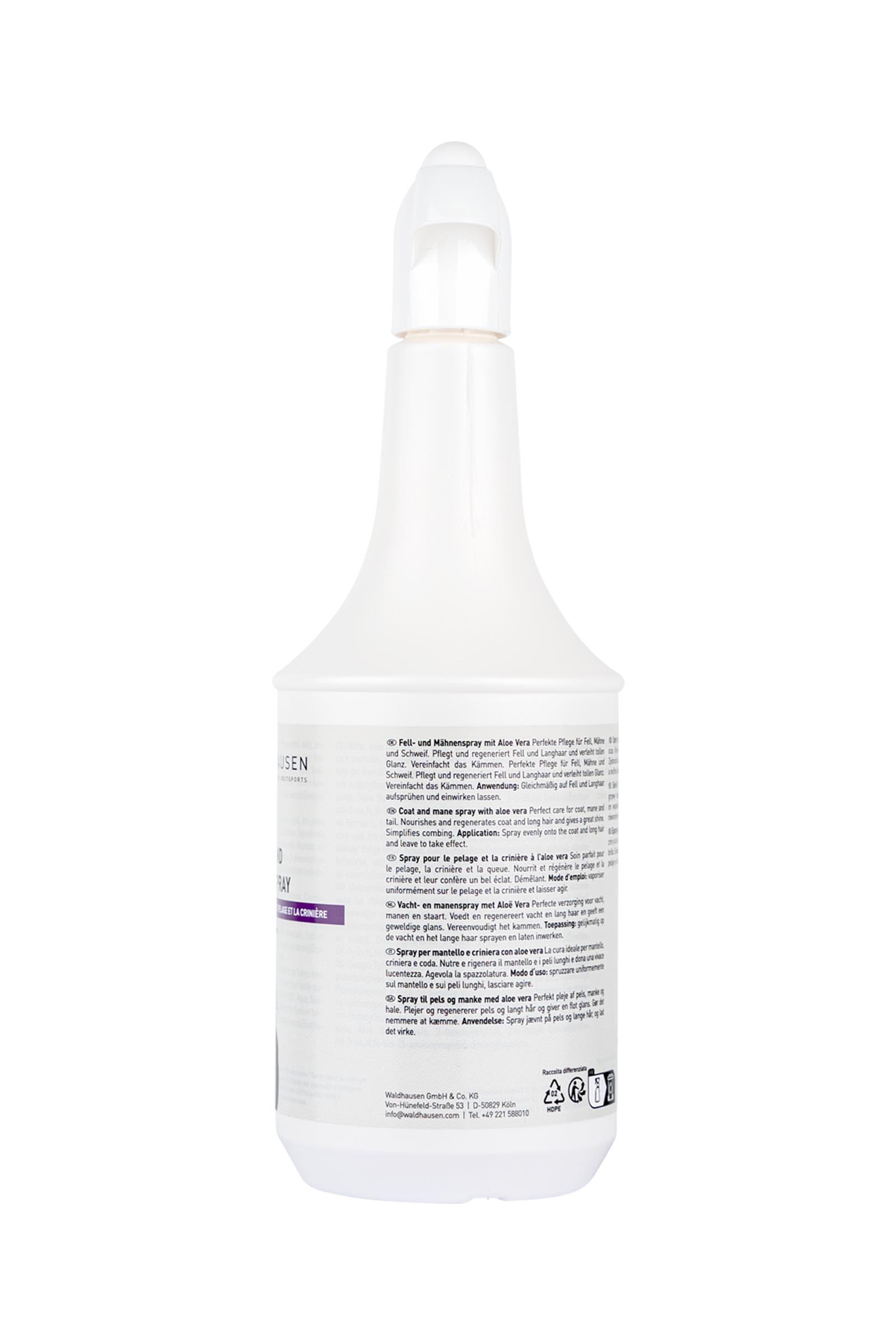 Waldhausen Spray soin crini&egrave;re et queue, aloe vera, 1 l