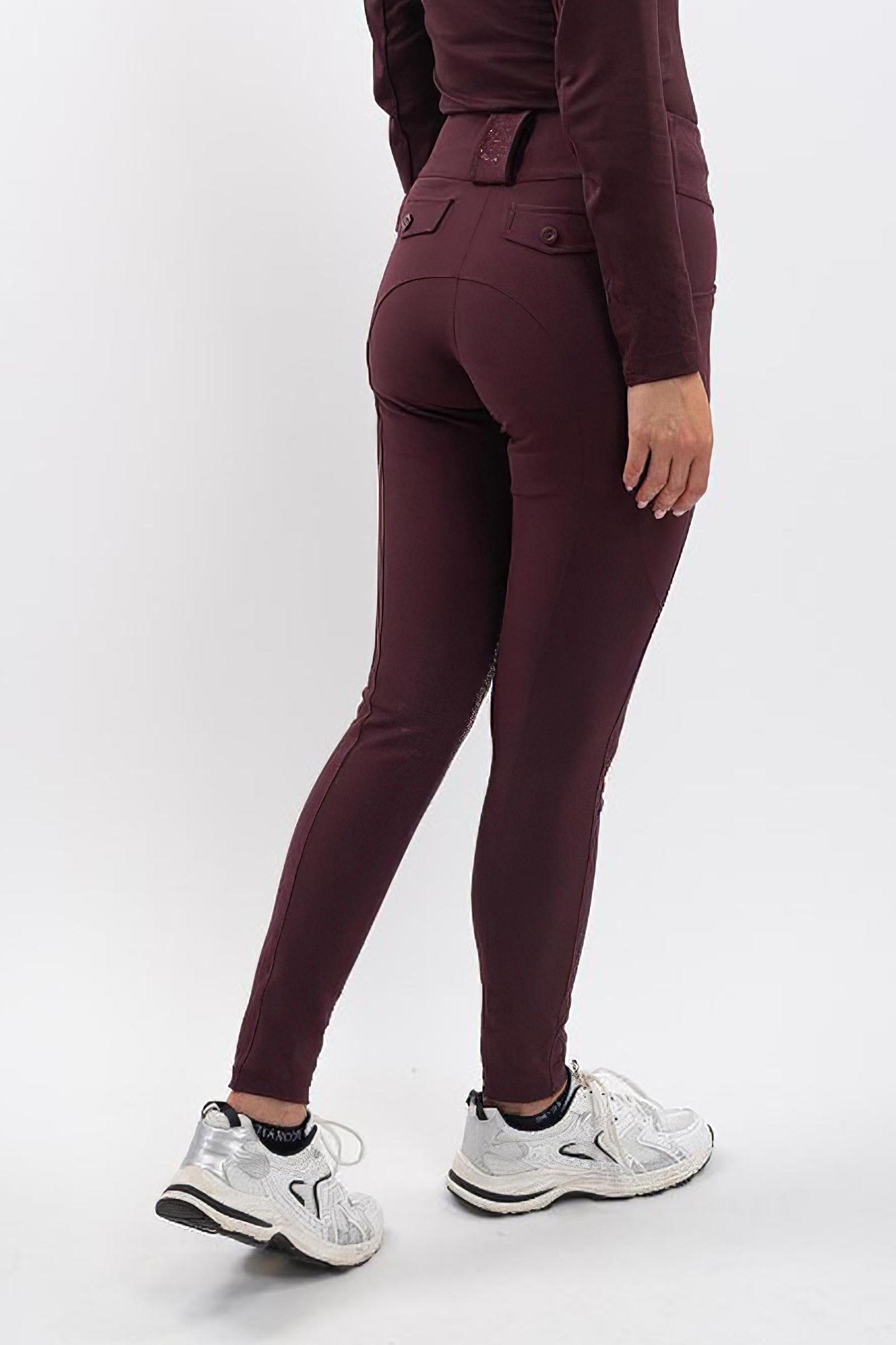 Harcour Luce pantalon d&rsquo;&eacute;quitation femme &agrave; grip genoux