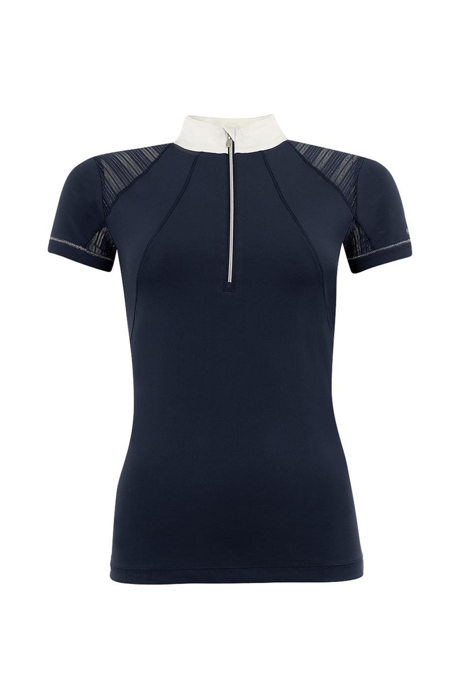 Navy ANKY Competition Chemise femme mesh manches courtes