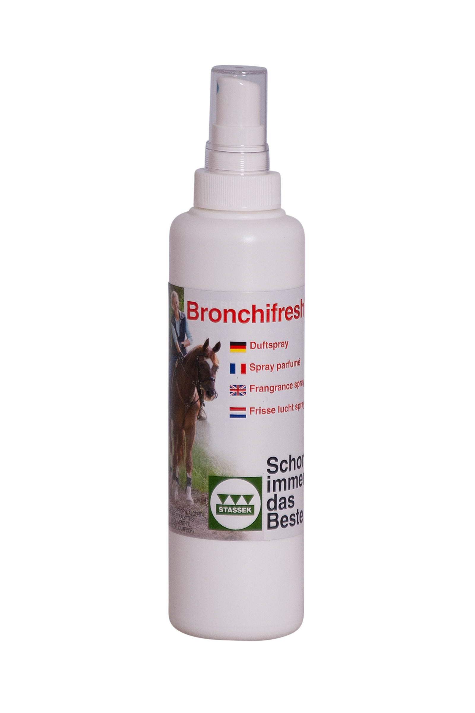 Vaporisateur Stassek Bronchifresh pour écurie et alentours, 250 ml