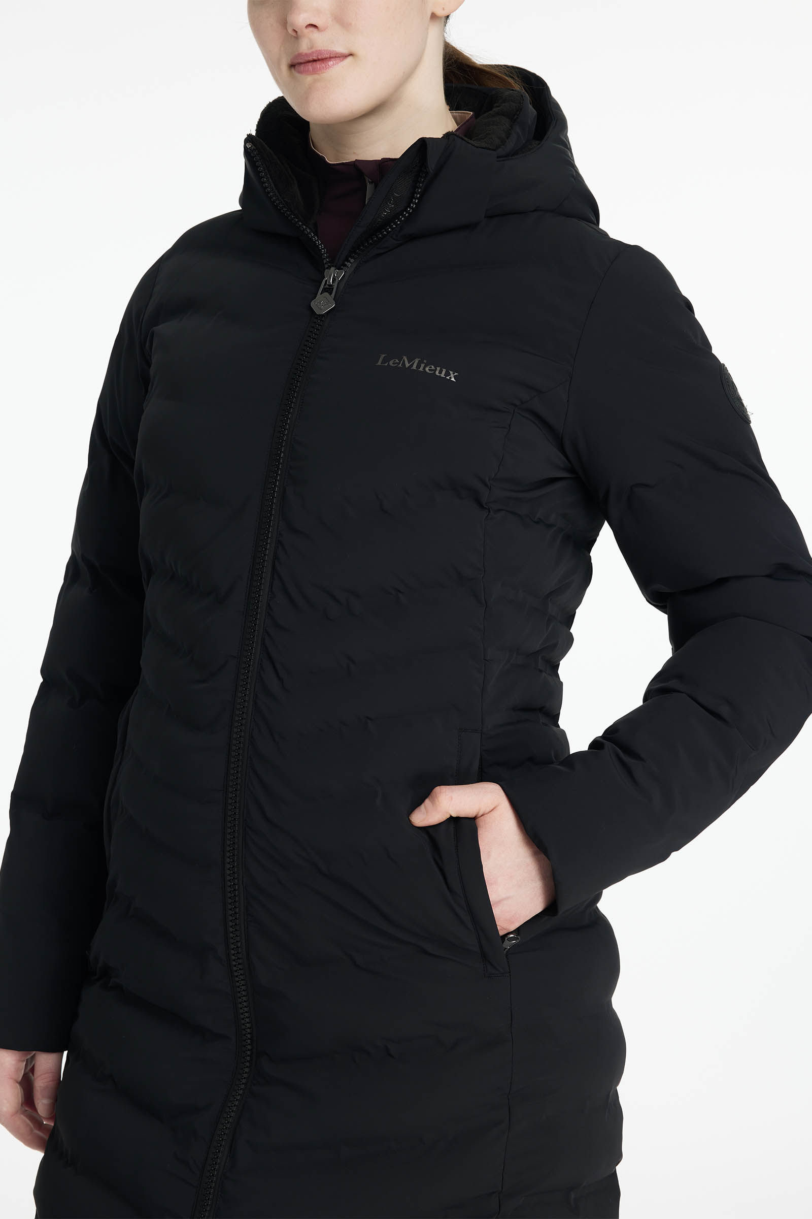 LeMieux Hayley manteau long matelass&eacute; d&eacute;perlant pour femme