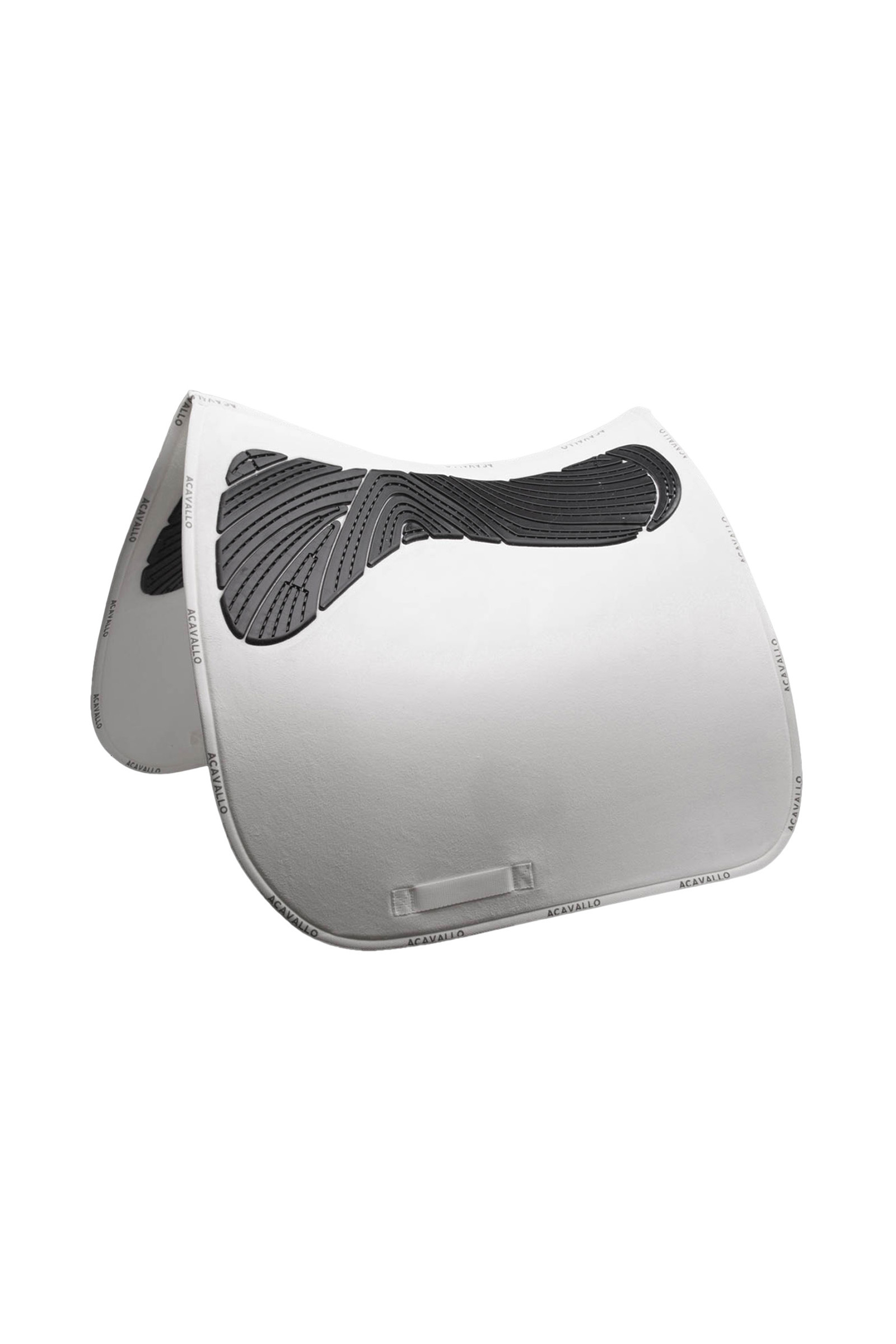 WH/AB Tapis de selle amortisseur Acavallo Double Face Gel Dressage