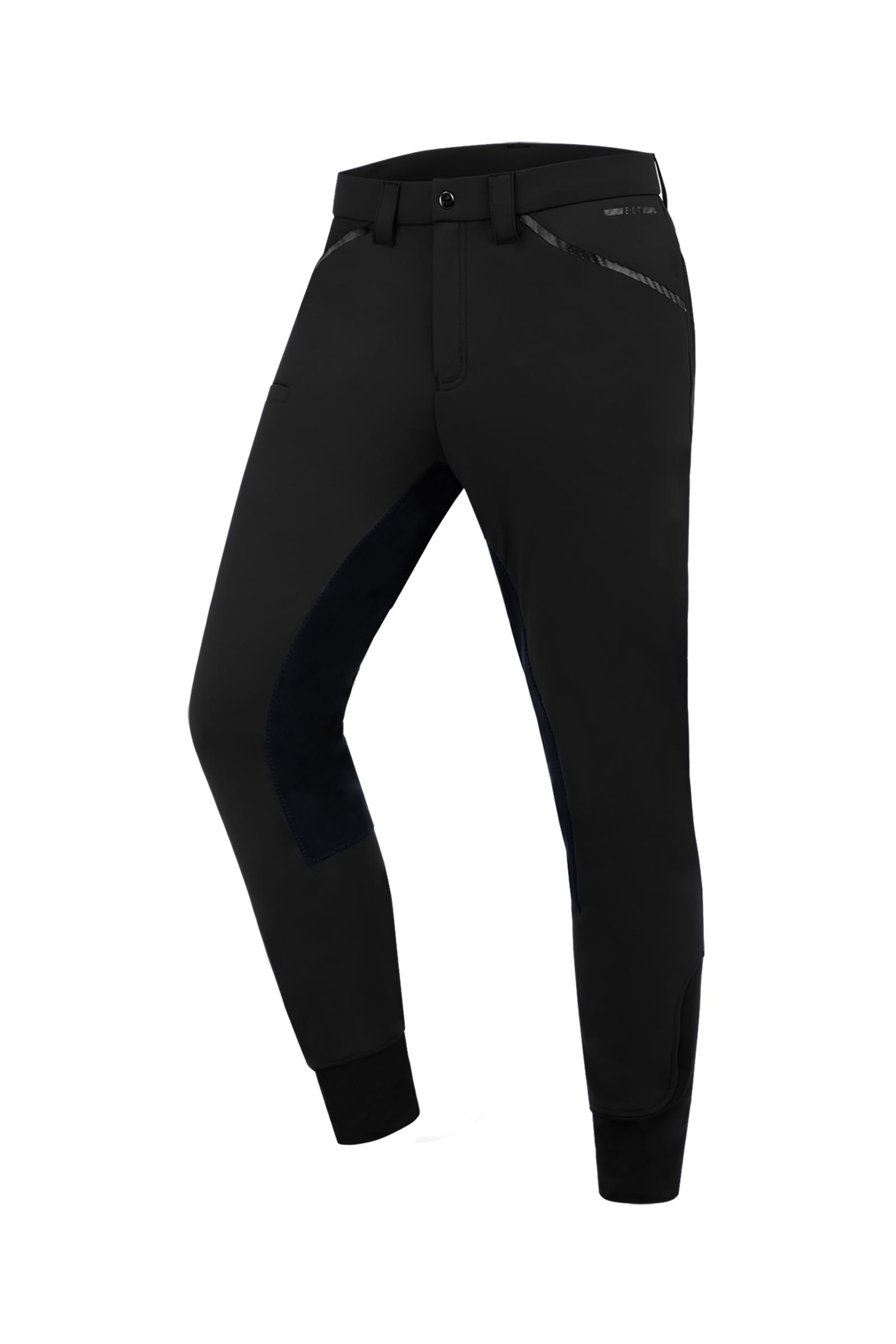 ELT Matteo Classic pantalon d'équitation homme avec fond intégral en cuir synthétique