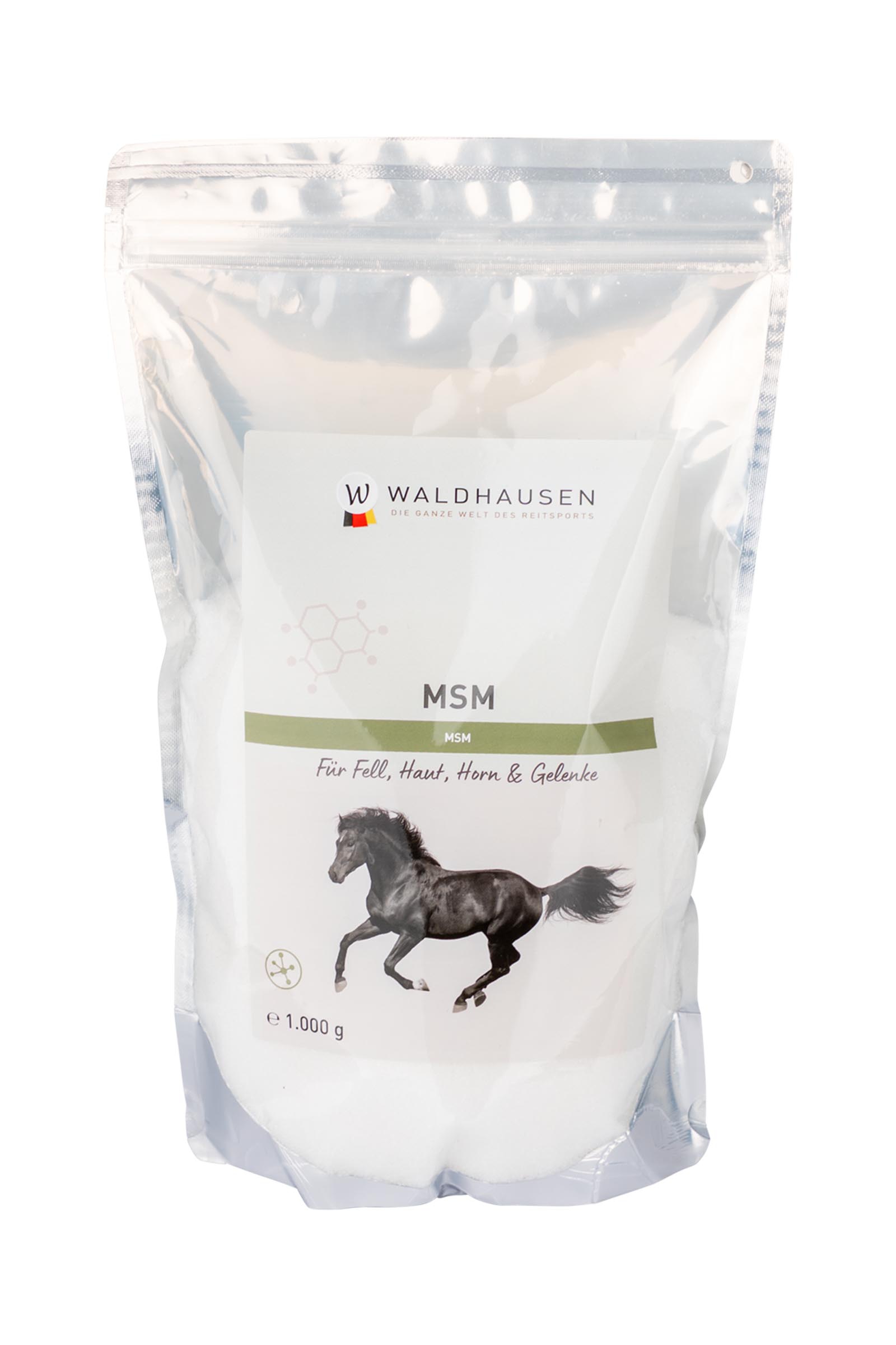 Waldhausen MSM - pour le pelage, la peau, les sabots et les articulations, 1kg